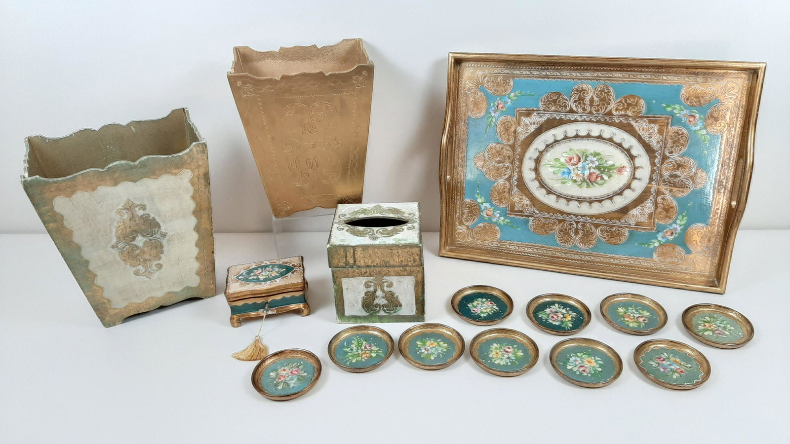 15 Pcs Italian Handpainted Items (1 of 3)