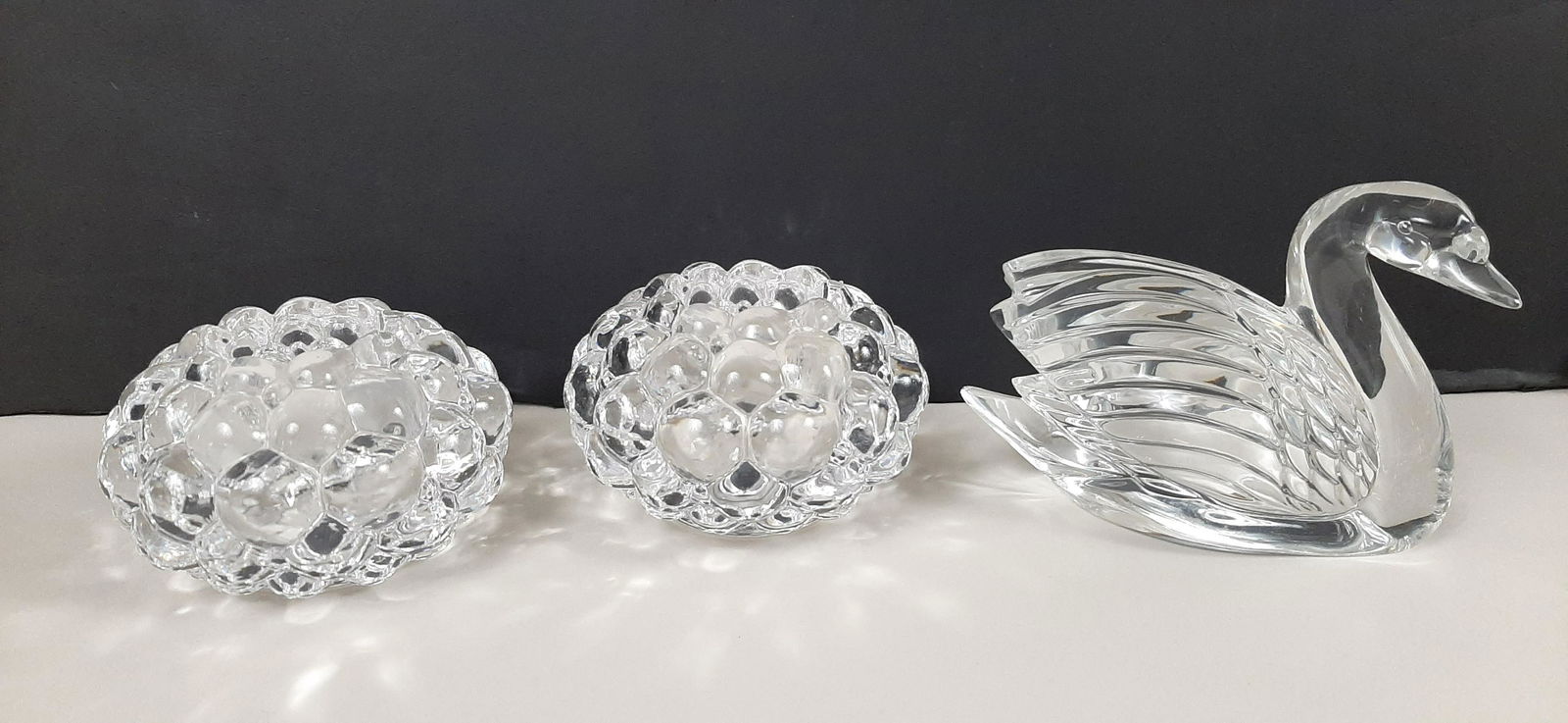 Waterford Swan and Pr Orrefors Candleholders (1 of 5)