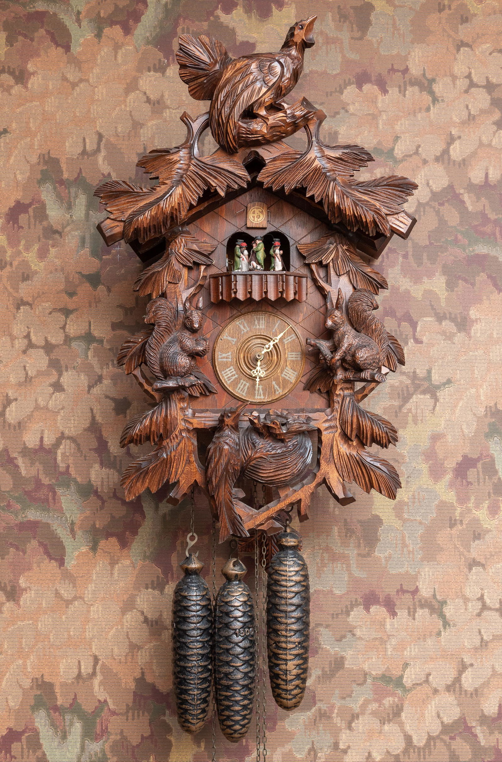 Vintage Reuge Black Forest Cuckoo Clock (1 of 8)
