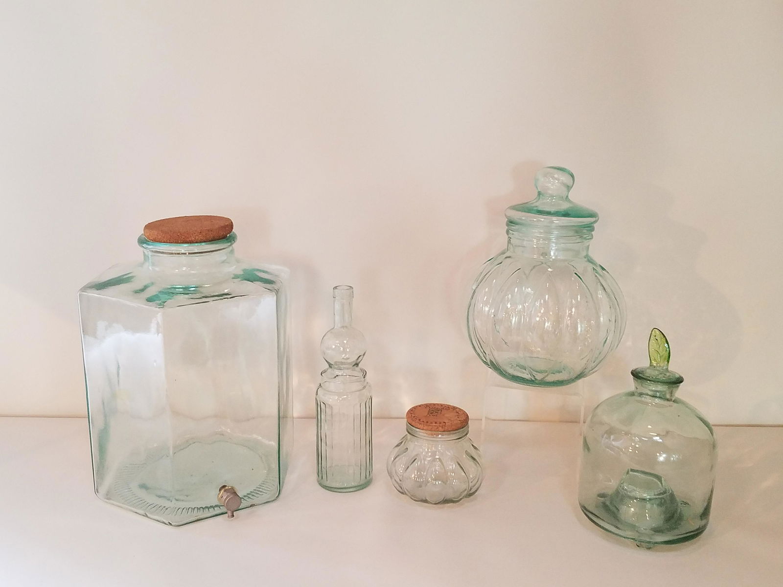 5 Glass Jars and Bottles (1 of 3)