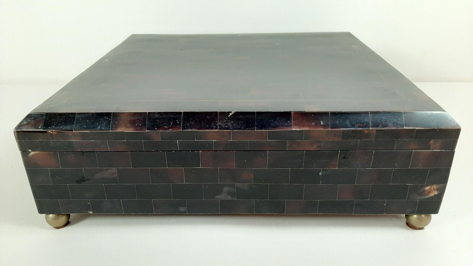 Maitland Smith Tiled Storage Box (1 of 3)