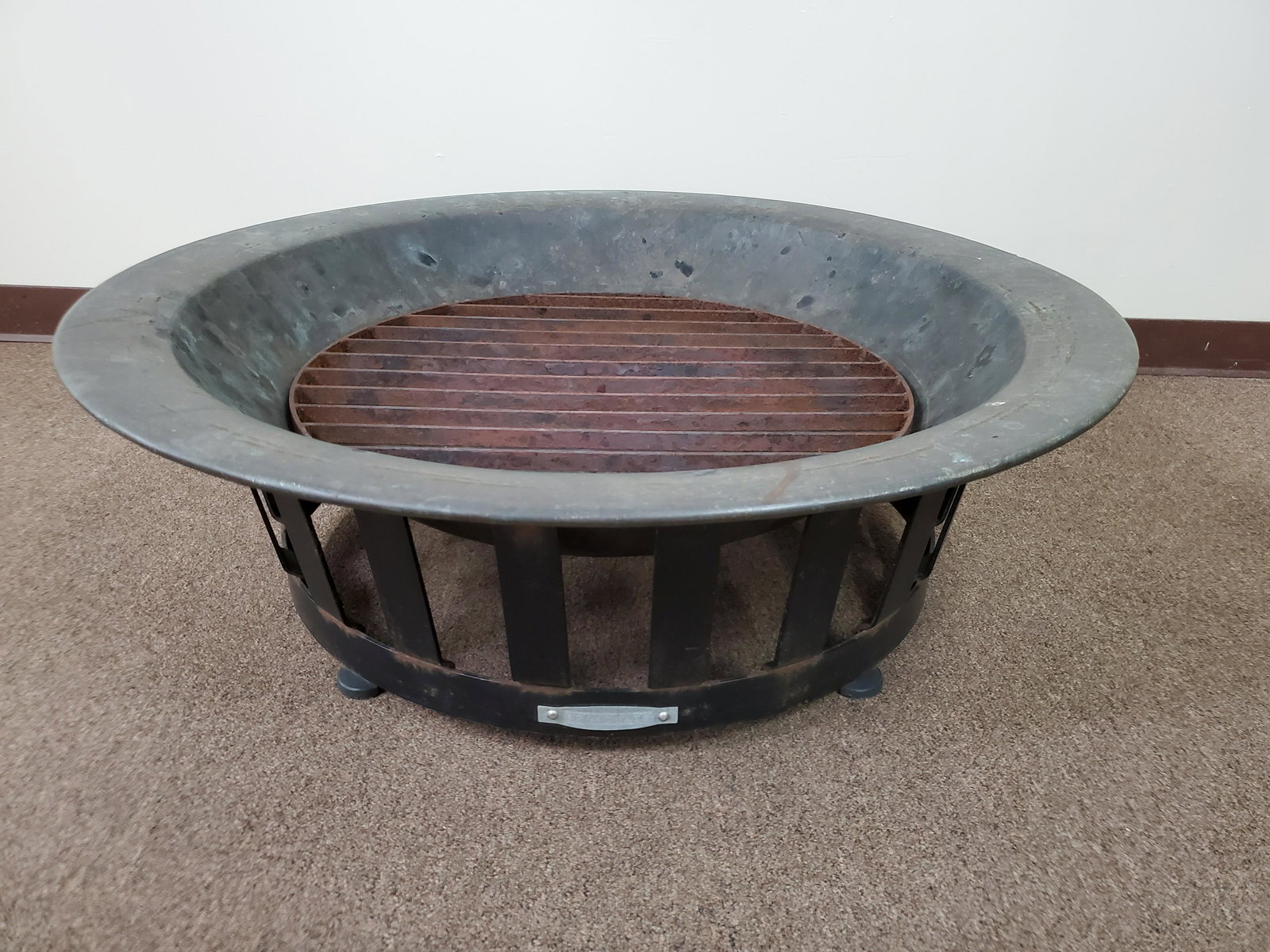 FrontGate Copper and Iron Fire Pit (1 of 4)