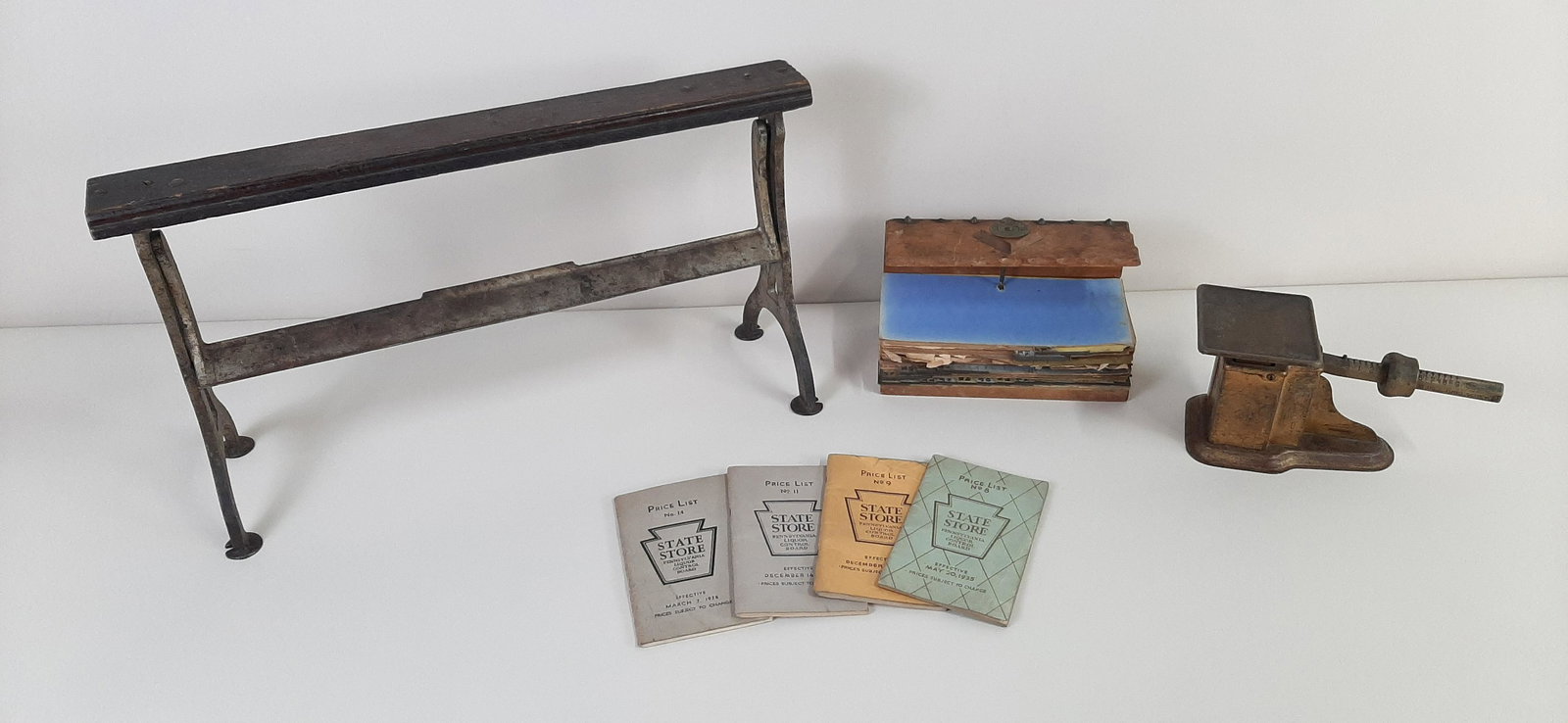 Postal Scale, Simplex File, and Paper Cutter (1 of 11)