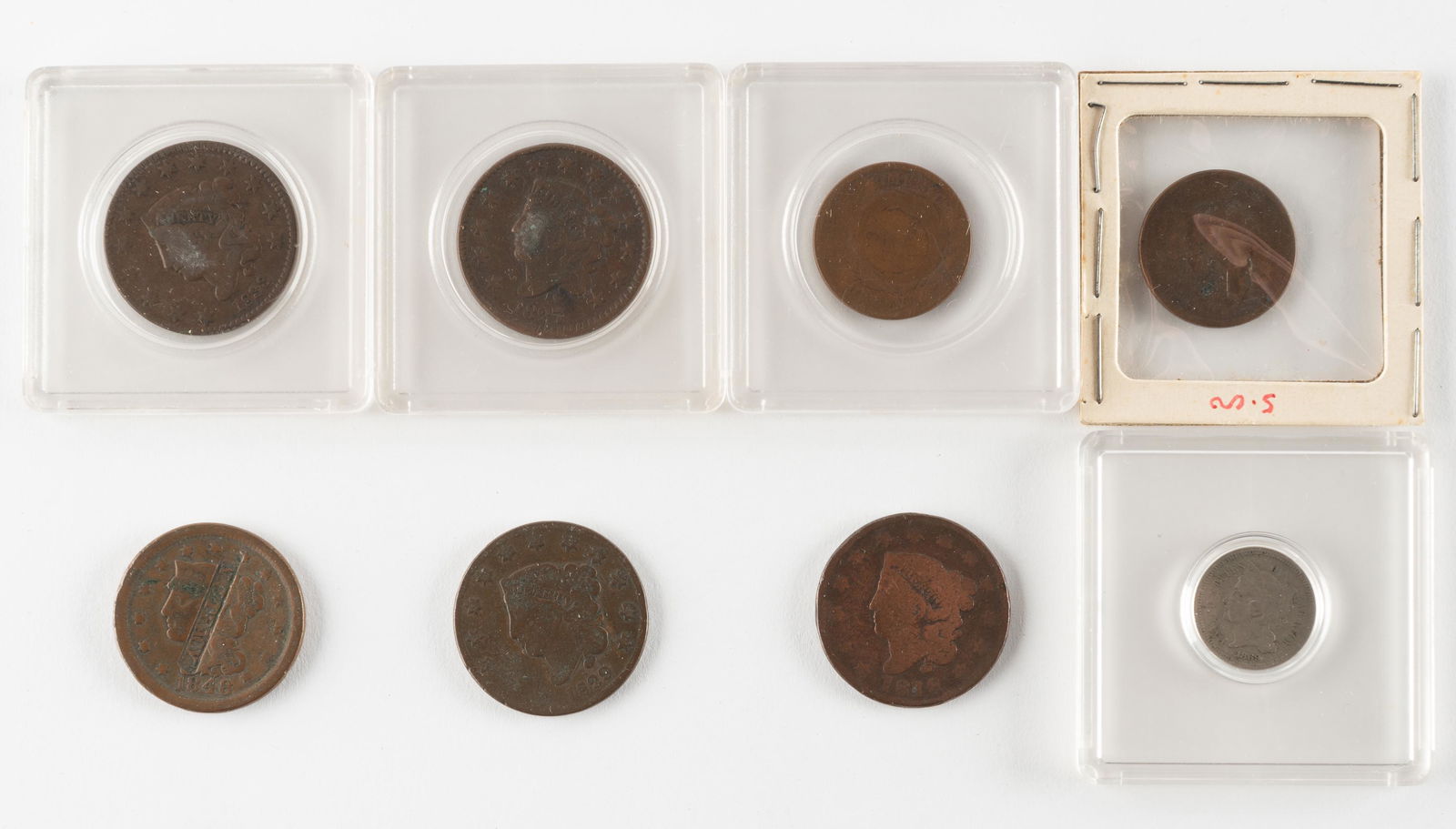 8 U. S. Type Coins (1 of 2)