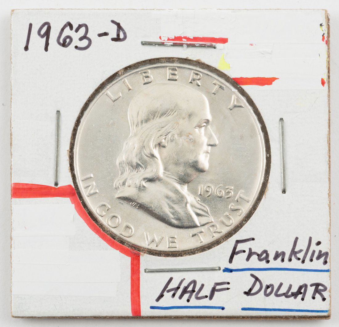 1963-D Franklin Half Dollar (1 of 2)