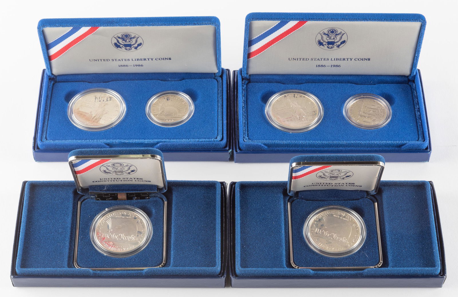 4 Items Including Commemorative Silver Dollars (1 of 5)
