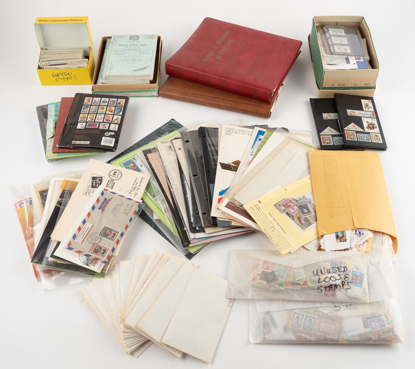 Small Worldwide Stamp Collection Mint & Used (1 of 19)