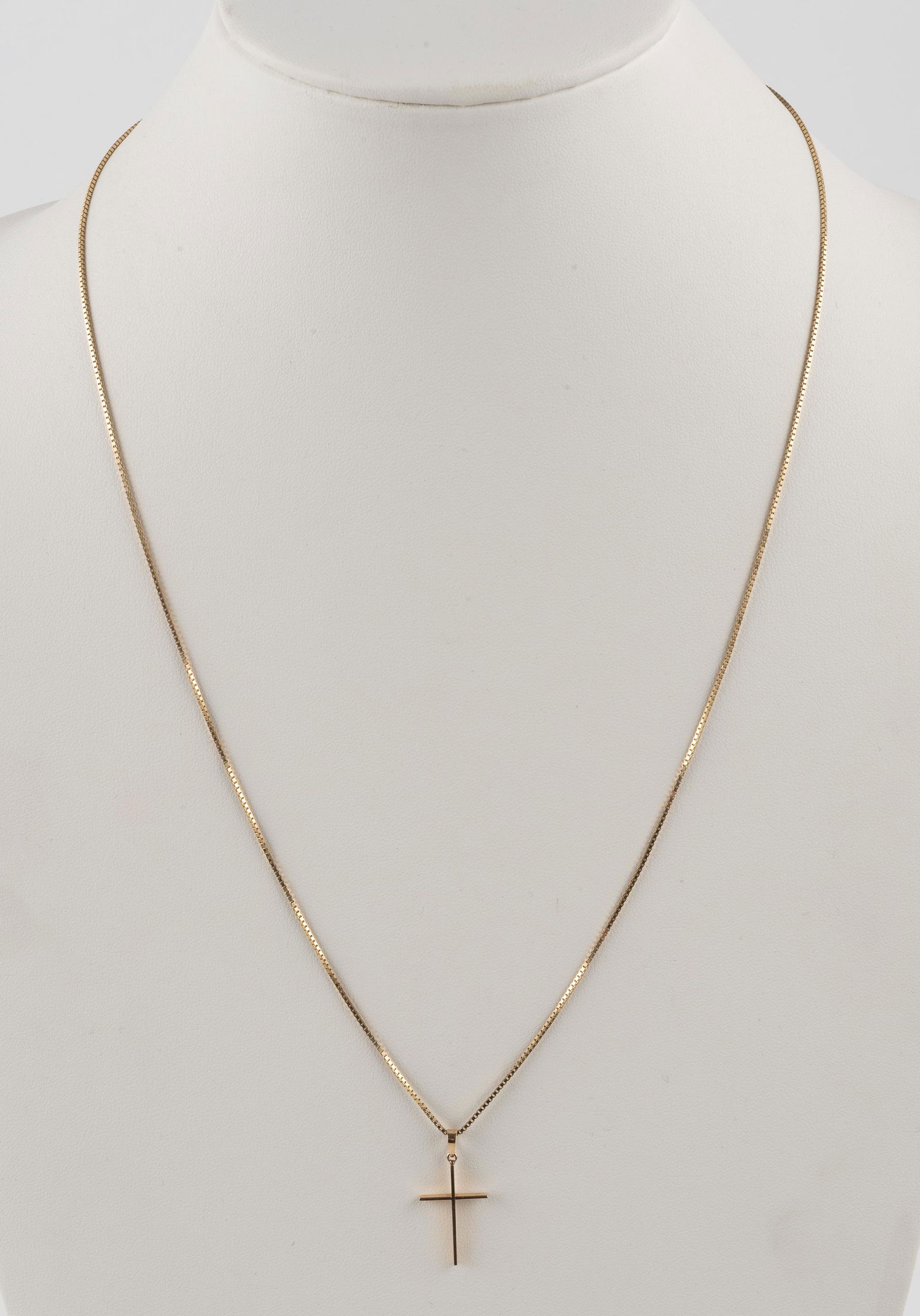 14K Cross Pendant Necklace (1 of 4)