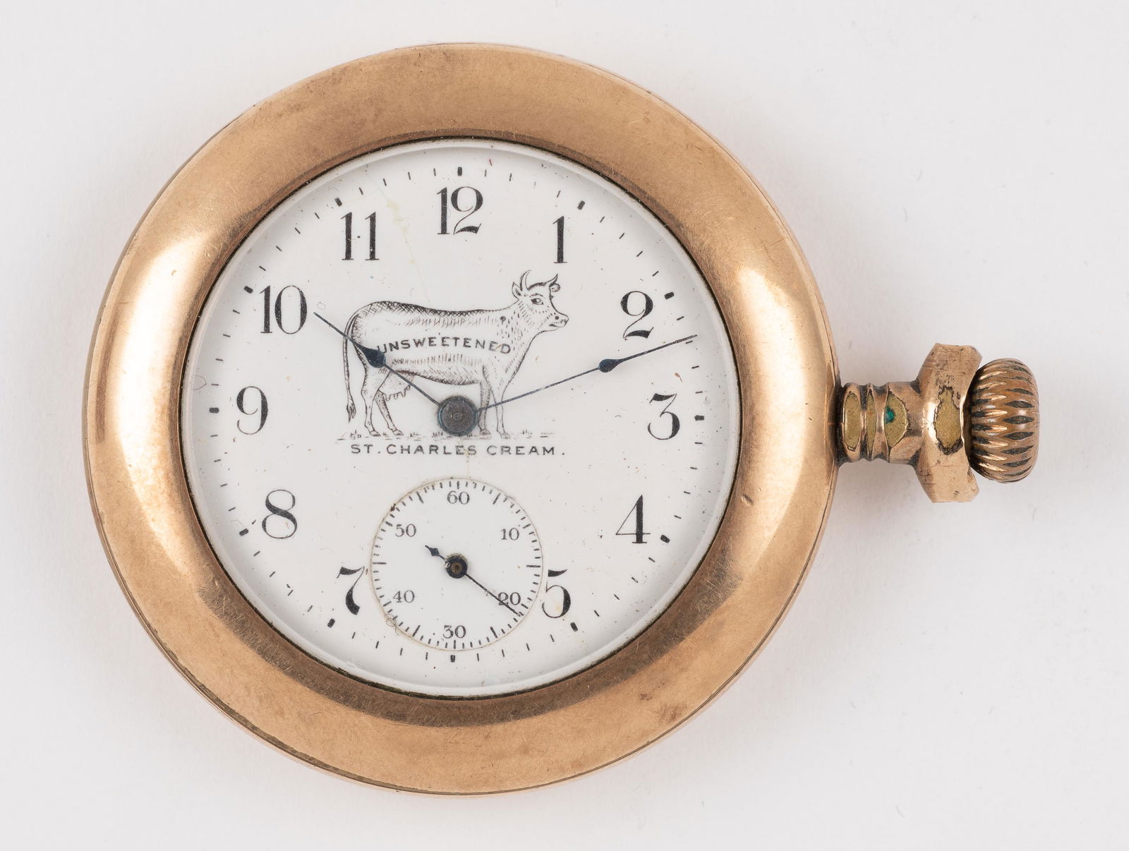 Saint Charles Cream Advertising Pocketwatch (1 of 5)