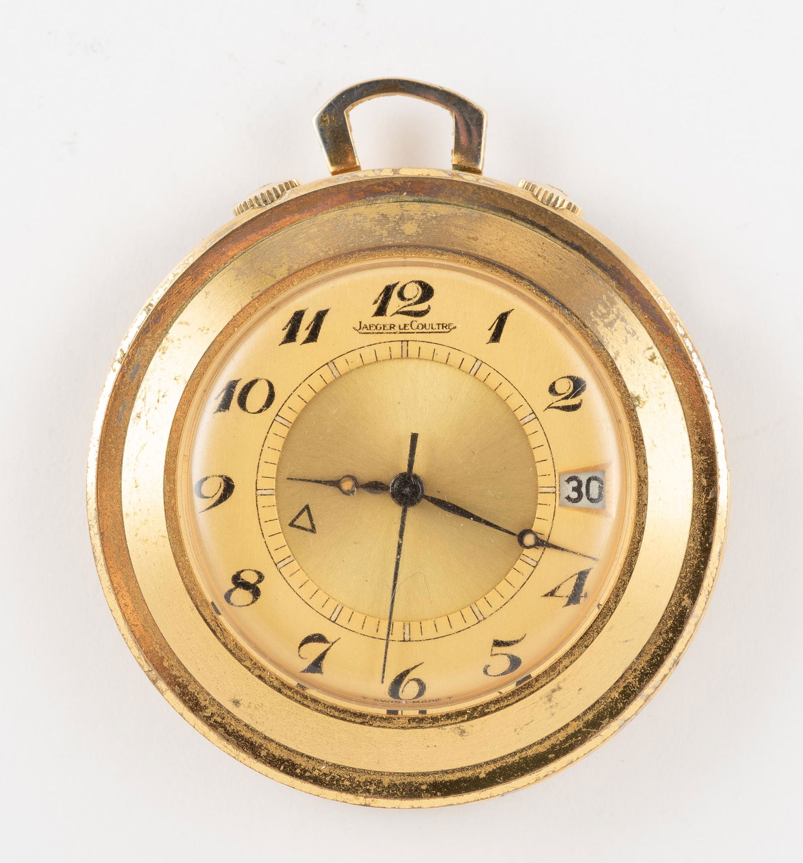 Jaeger LeCoultre 17J Alarm Pocket Watch (1 of 5)