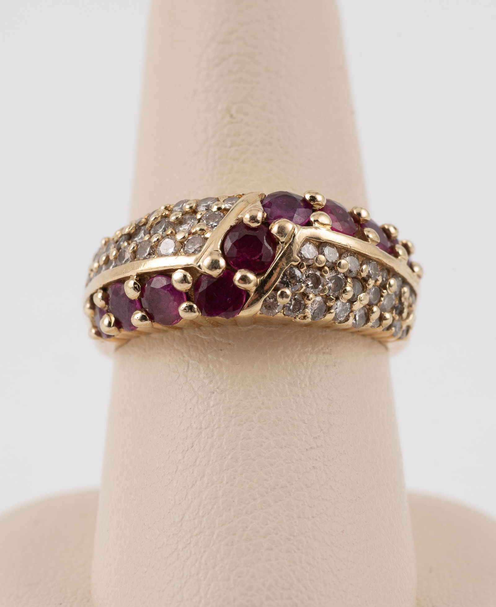 14K Ruby & Diamond Ring (1 of 4)