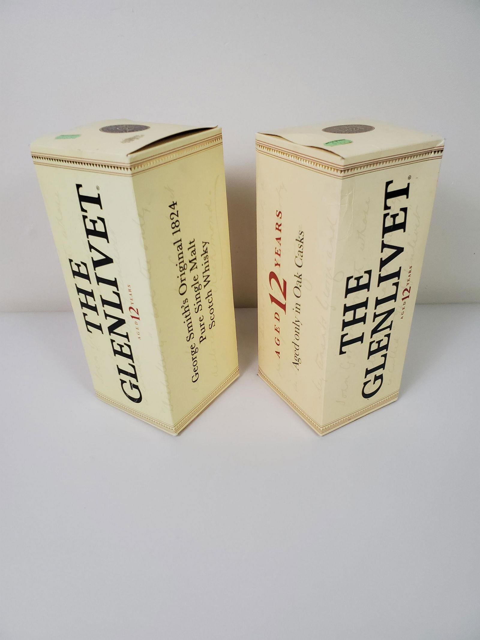 2 Bottles Glenlivet 12 Year Estate Whiskey (1 of 3)