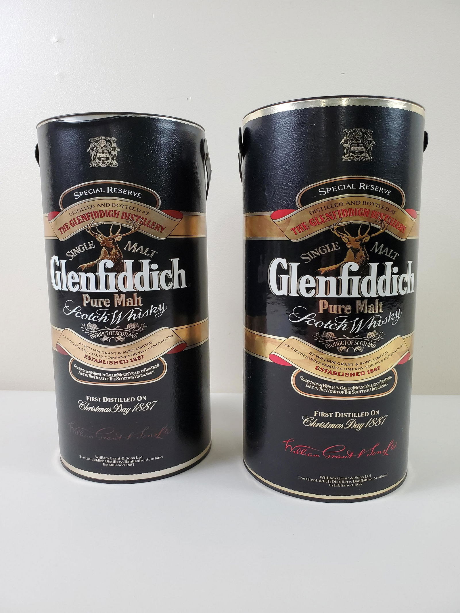 2 Bottles Estate Glenfiddich Whiskey (1 of 3)