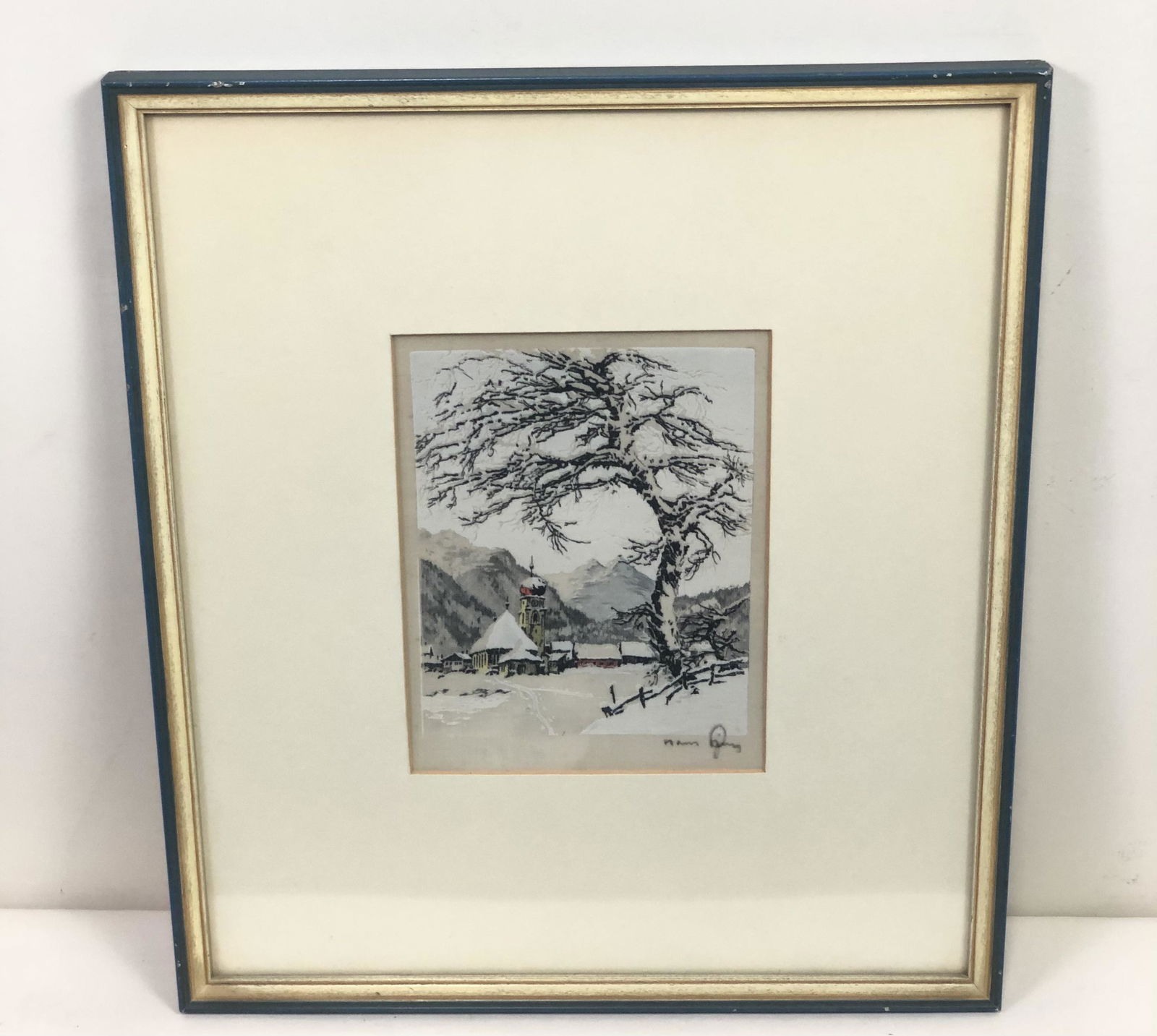 Hans Figura Etching on Silk (1 of 5)