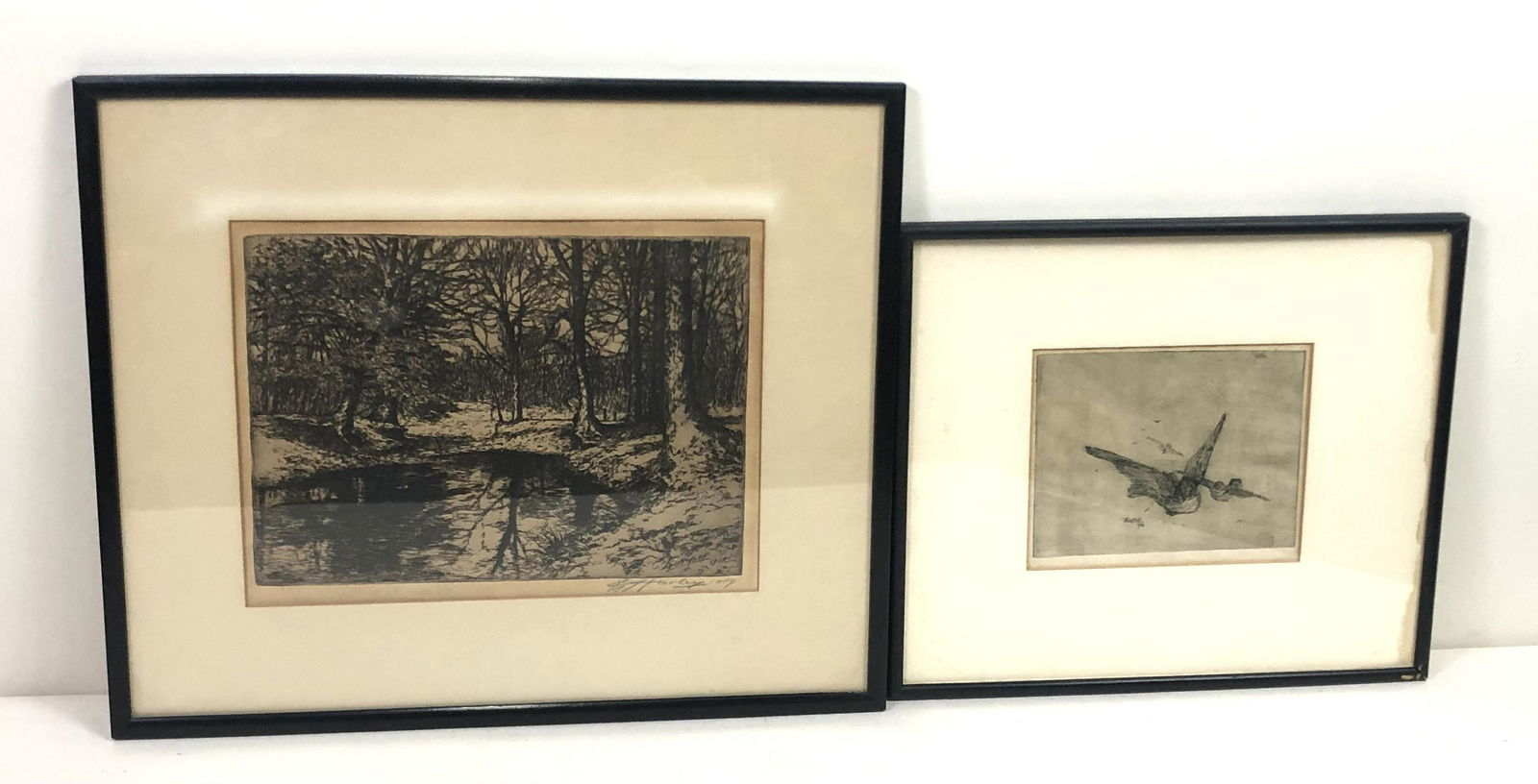 2 Rookwood Artist Etchings (1 of 8)