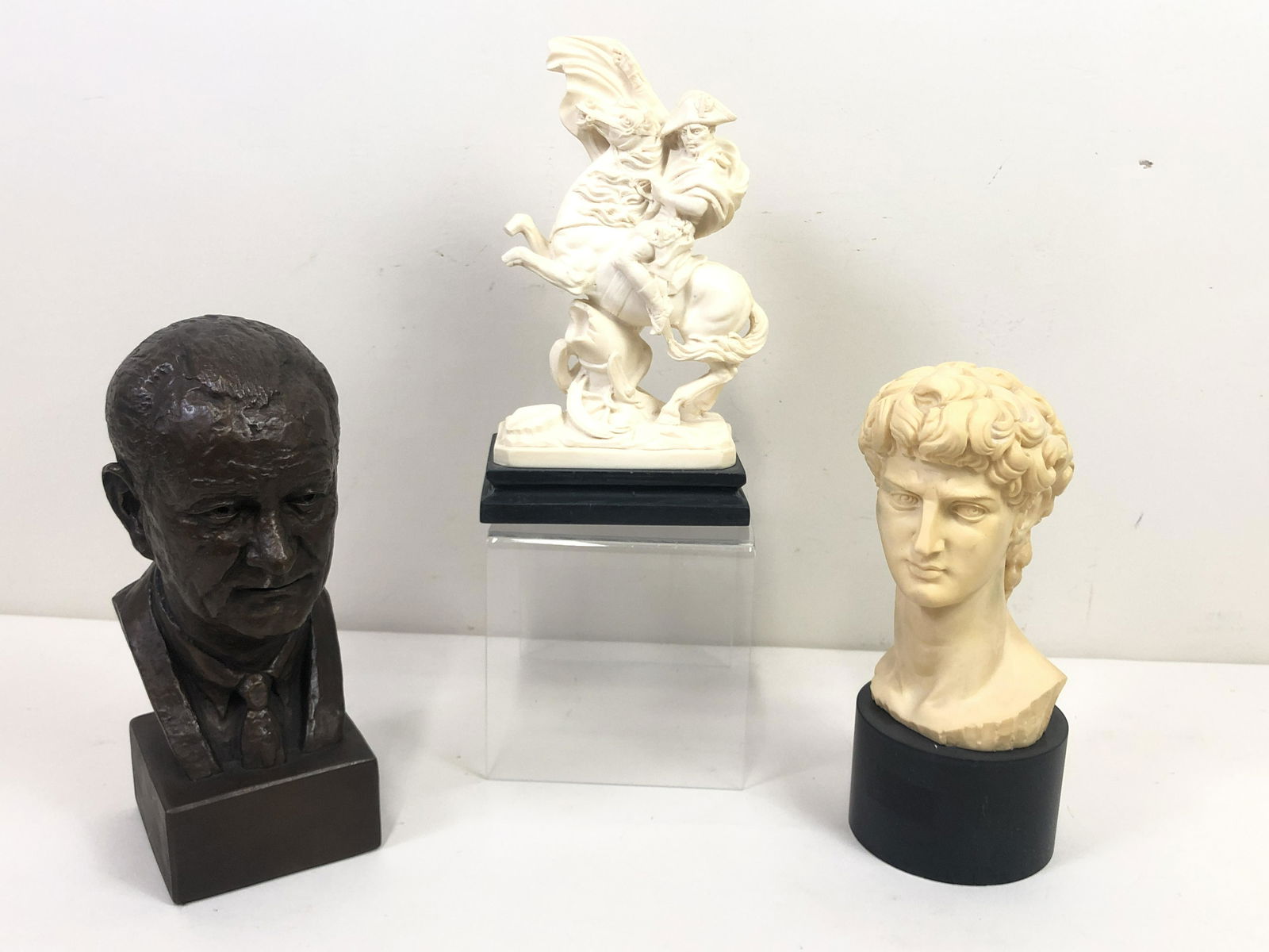3 Sculptures Including David & Napoleon (1 of 10)