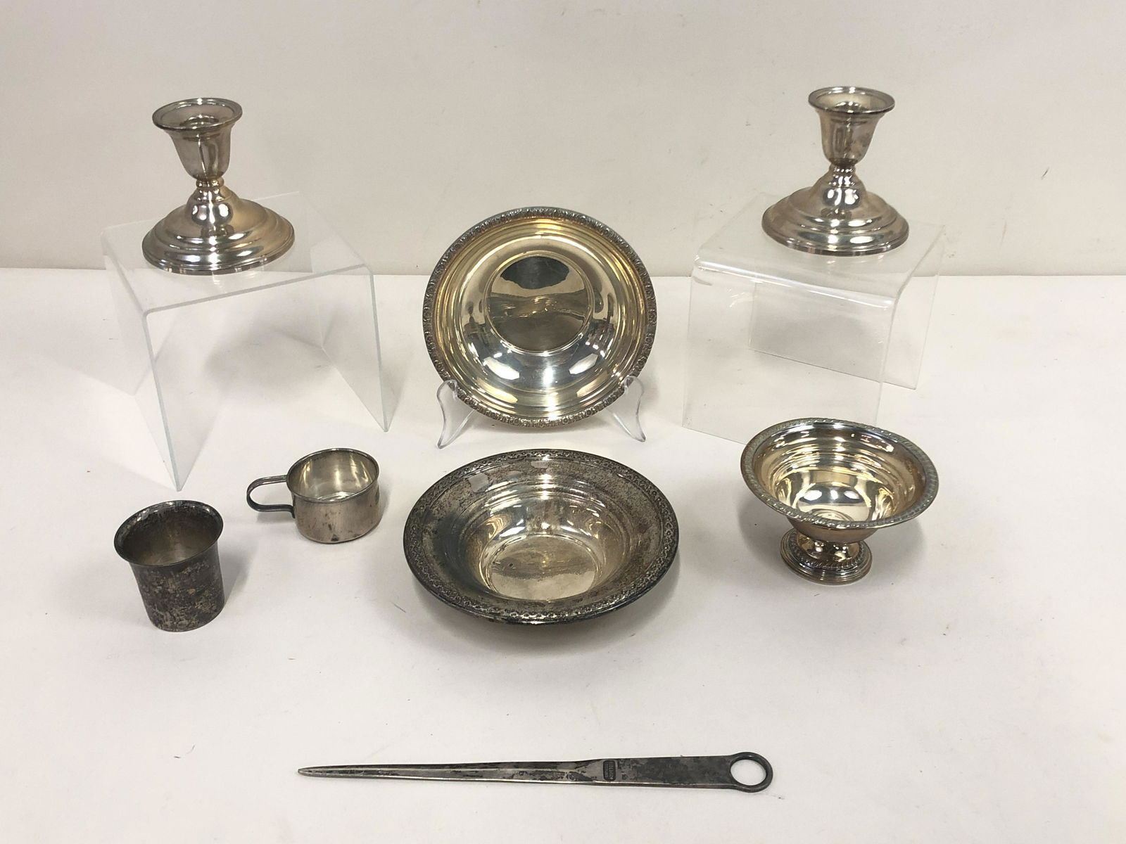 8 Pcs Sterling incl. Weighted (1 of 14)