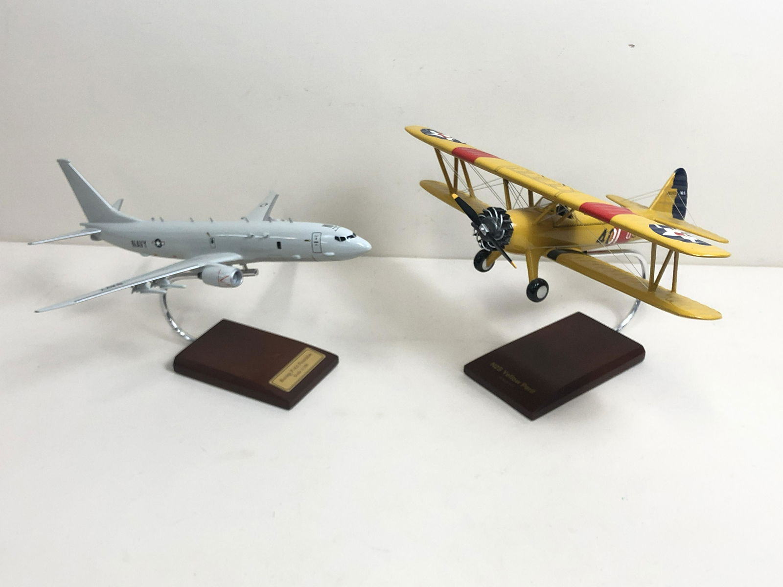 2 Scale Model Navy Airplanes (1 of 8)