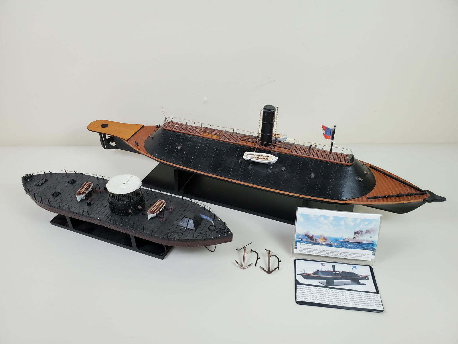 2 Civil War Ship Models (1 of 6)