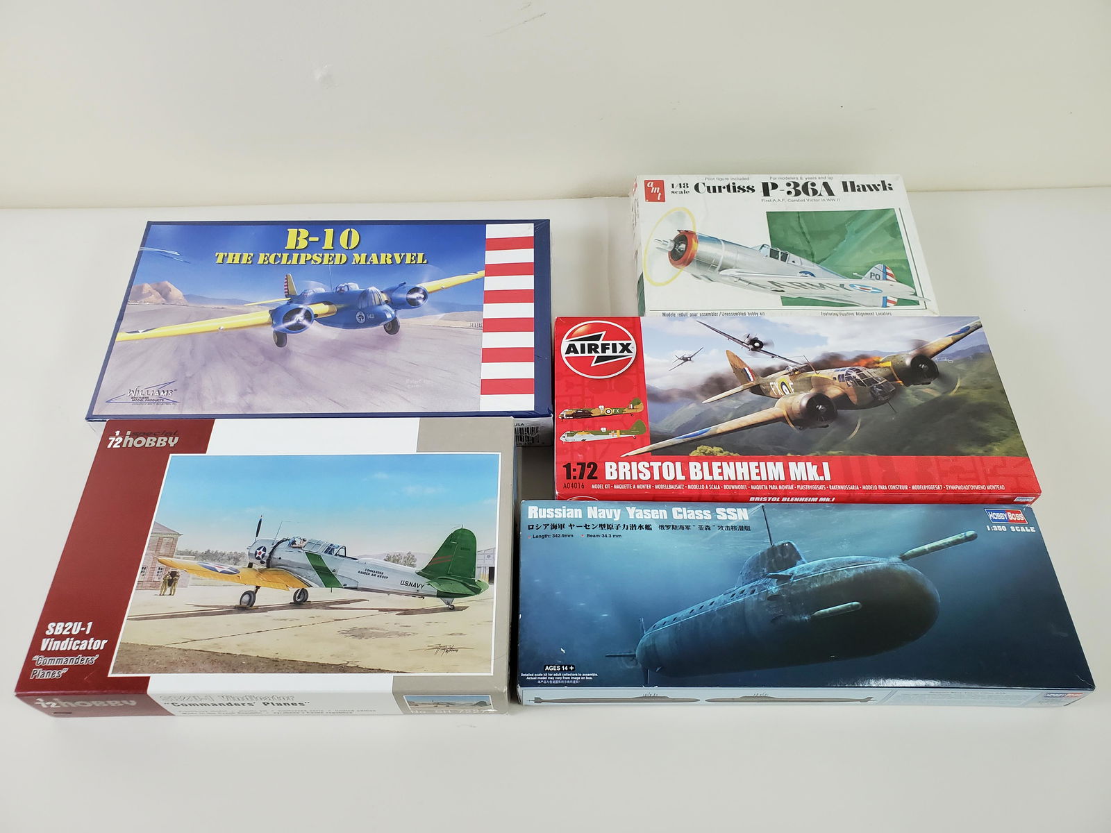 5 Military Hobby Models (1 of 2)