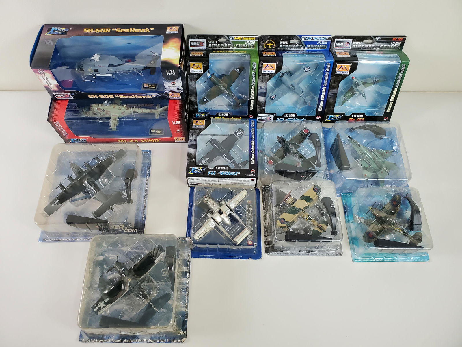13 Pcs Aircraft Models Incl Easy Model (1 of 5)
