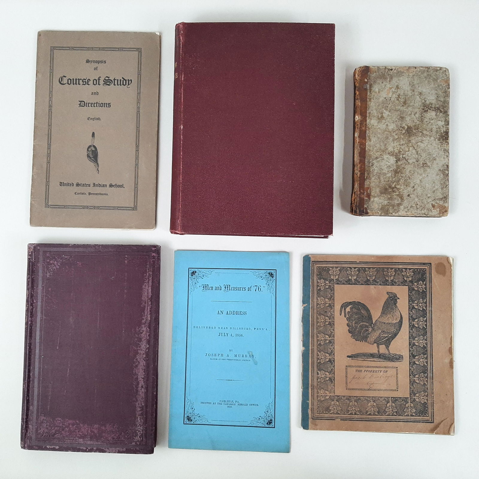 6 Pcs Carlisle Ephemera incl. Indian School (1 of 16)