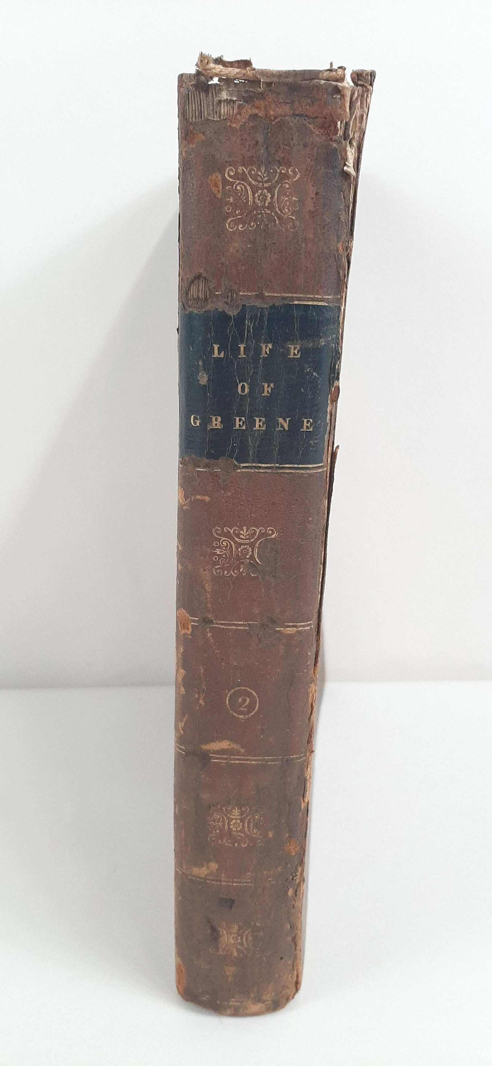 Life and Correspondence of Nathaniel Greene: Vol. 2. Compiled by William Johnson. Printed in Charleston, SC 1822. IMPORTANT: Before bidding, please read the terms and conditions. When you registered for the auction you agreed to these terms and 