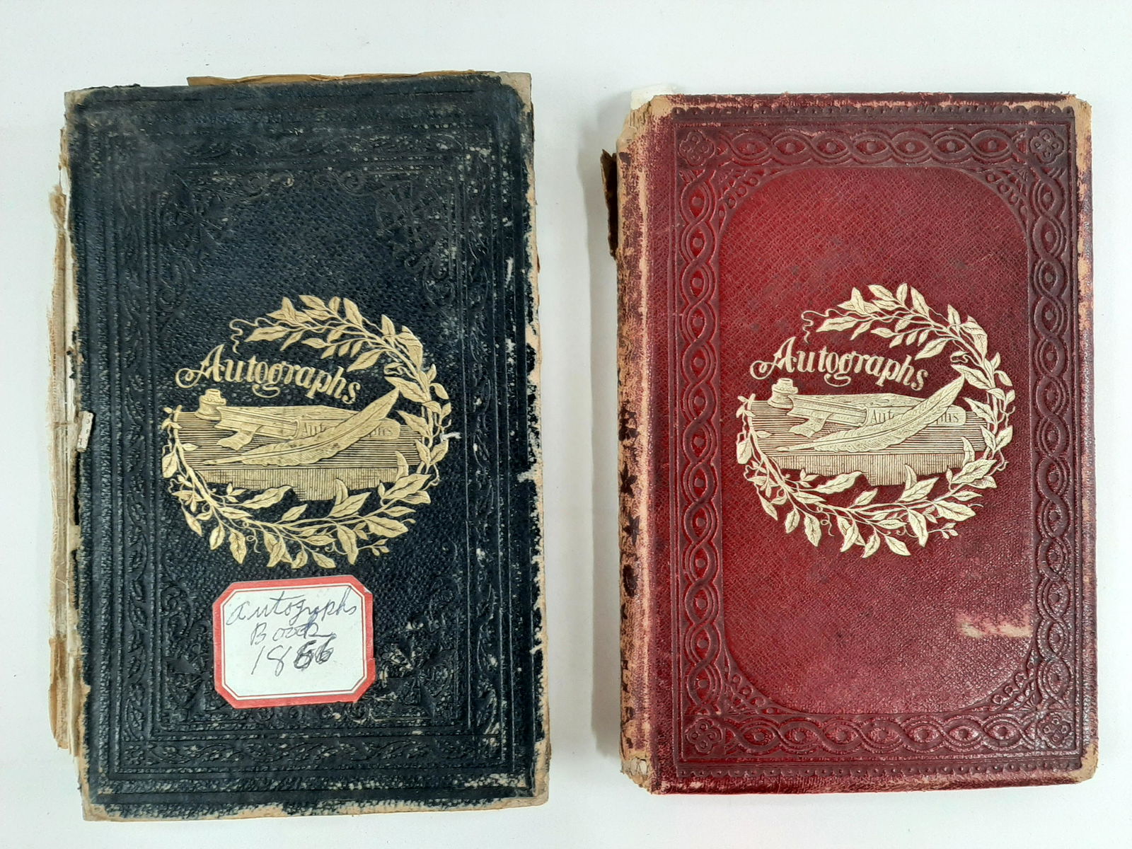 2 Autograph Books (1862-1869) (1 of 20)
