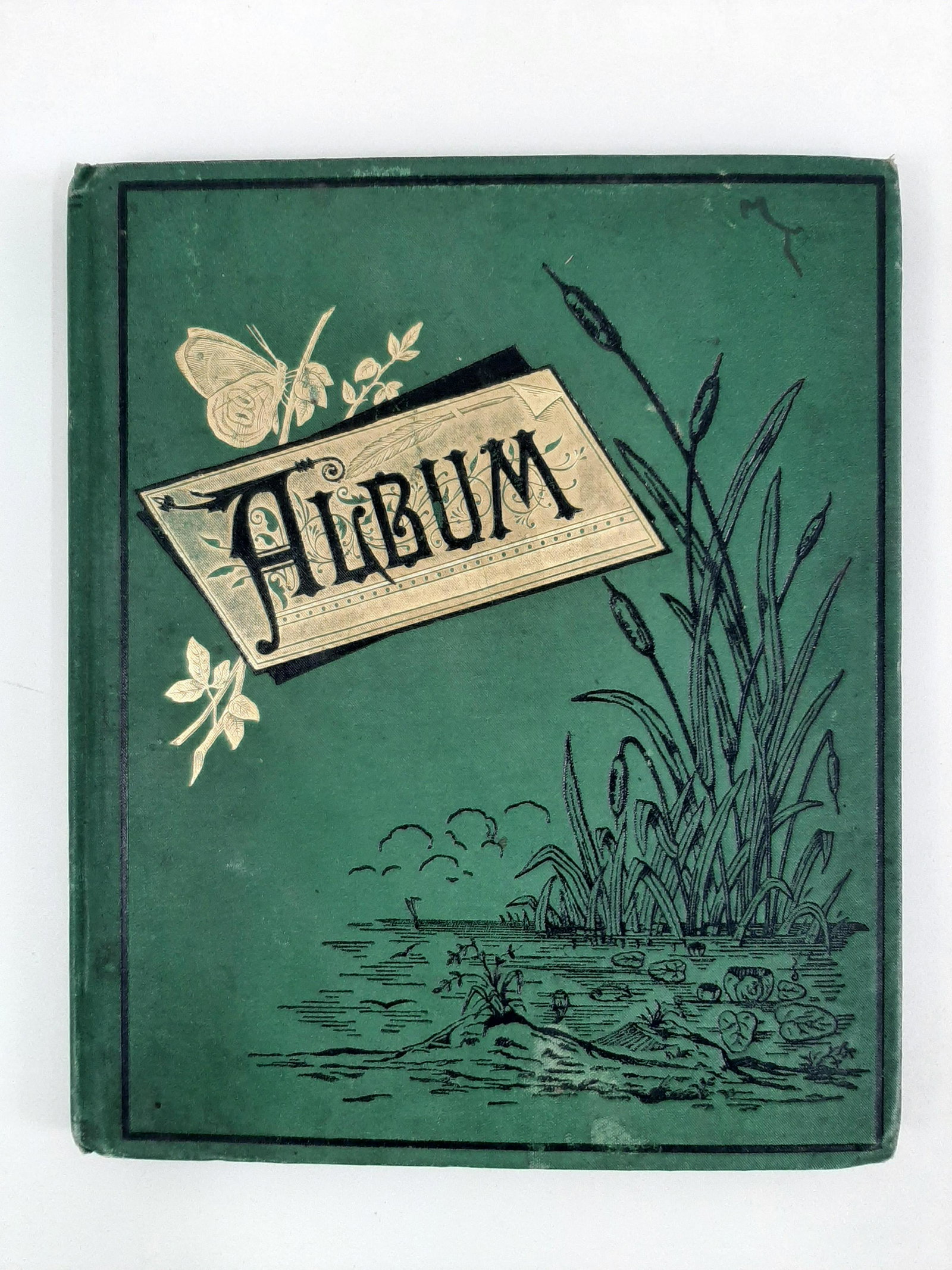 1881 Autograph Album: Entries from Doylestown, Newtown, Jonestown, and others. IMPORTANT: Before bidding, please read the terms and conditions. When you registered for the auction you agreed to these terms and will be requ