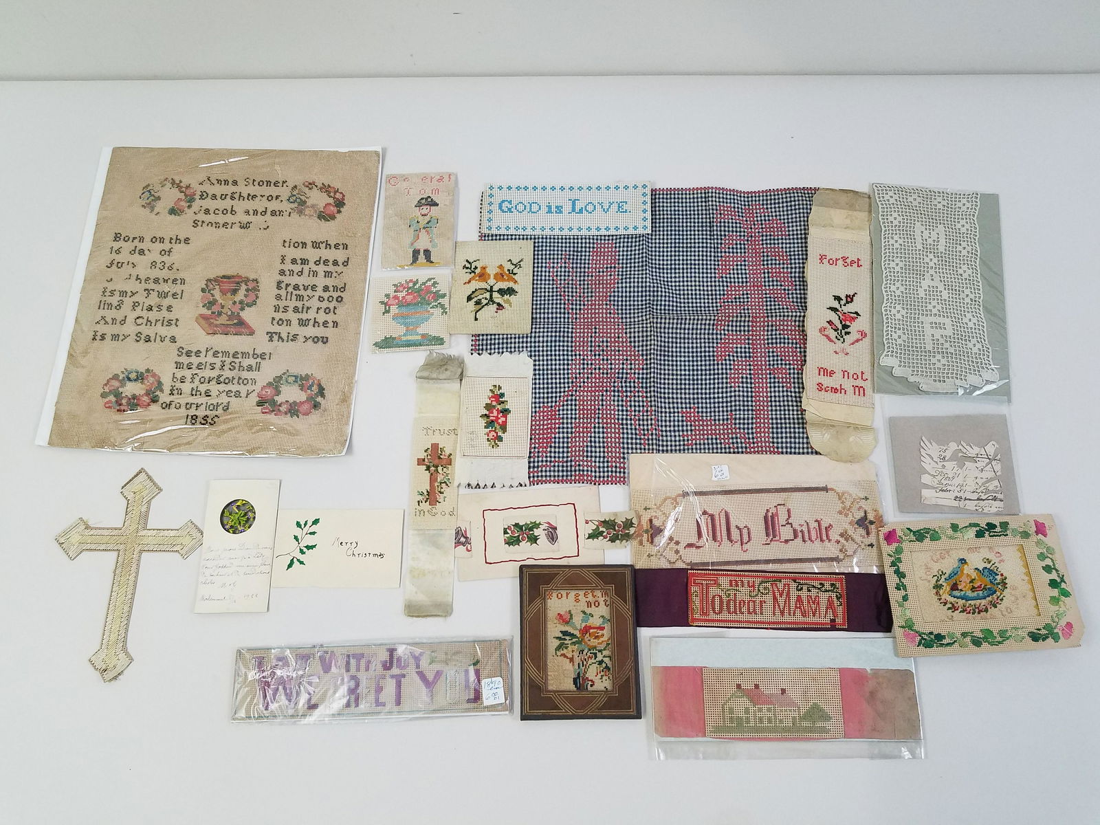 20 Pcs Cross Stitch Samplers (1 of 10)