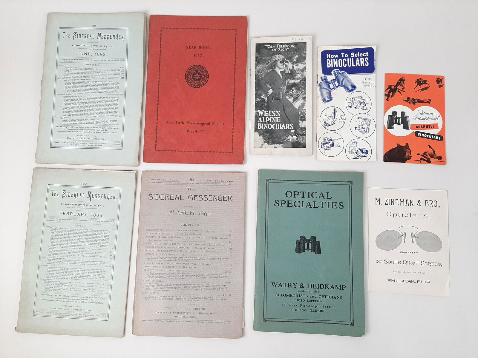 9 Optical Brochures and Booklets (1 of 13)