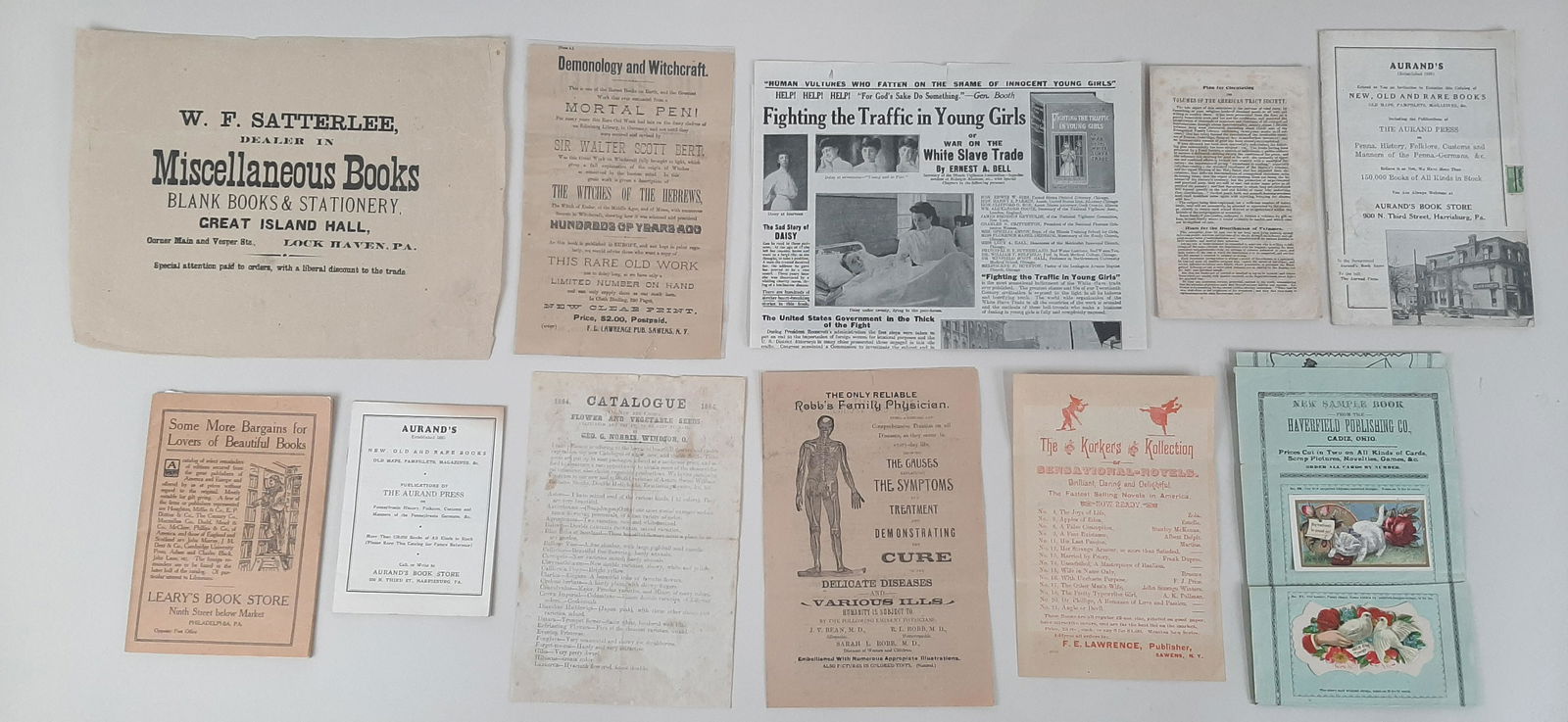 11 Broadsides incl. Demonology and Witchcraft (1 of 16)