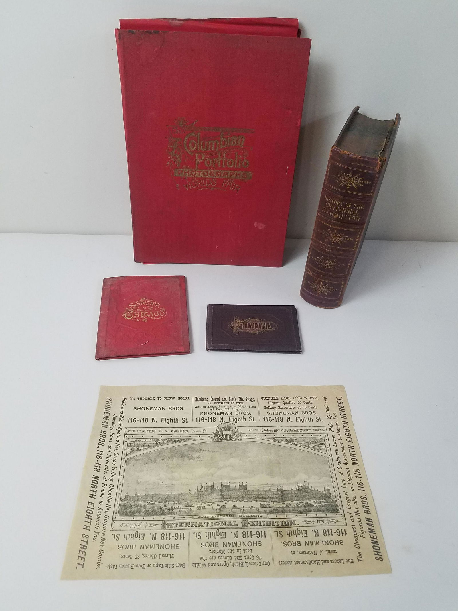 19th C Worlds Fair Portfolio and Broadsides (1 of 20)