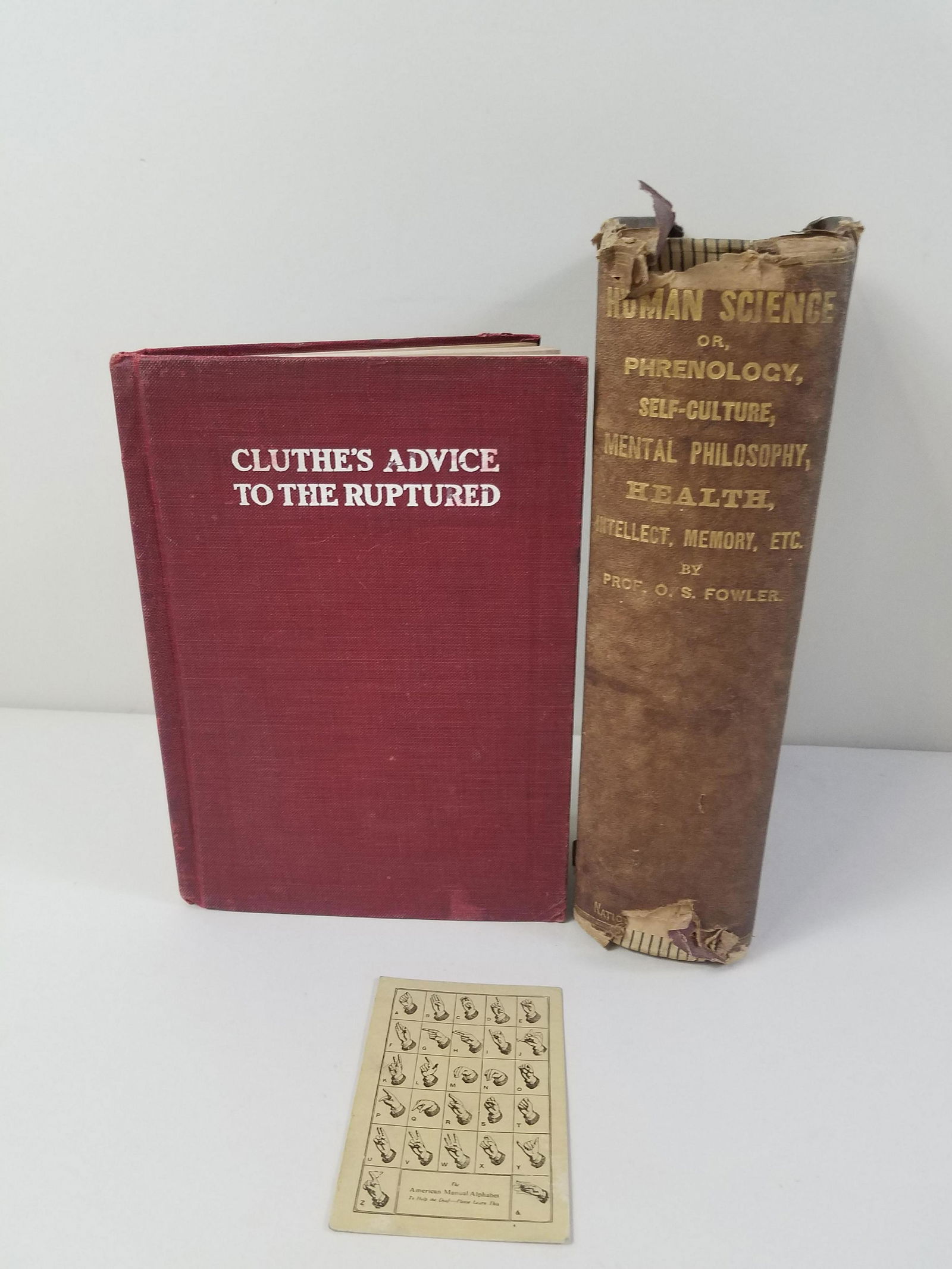 2 Medical Books and Sign Language Card (1 of 19)