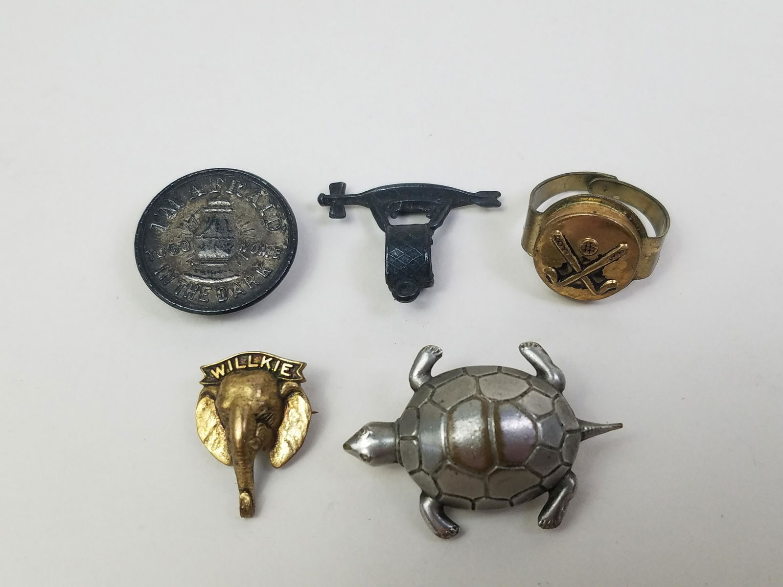 5 Novelty Items incl Wilkie and Turtle (1 of 8)