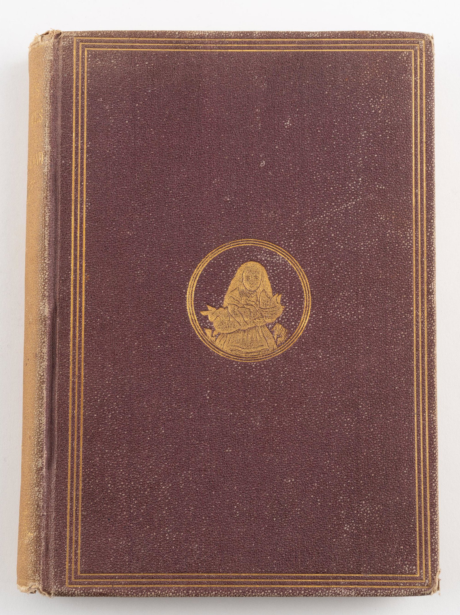 Alice's Adventures in Wonderland 1st American Edition: DESCRIPTION: First American edition Alice's Adventures in Wonderland by Lewis Carroll with 42 illustrations by John Tenniel. Published by Lee and Shepard, Boston, 1896. Gilt edges, brown leather cover