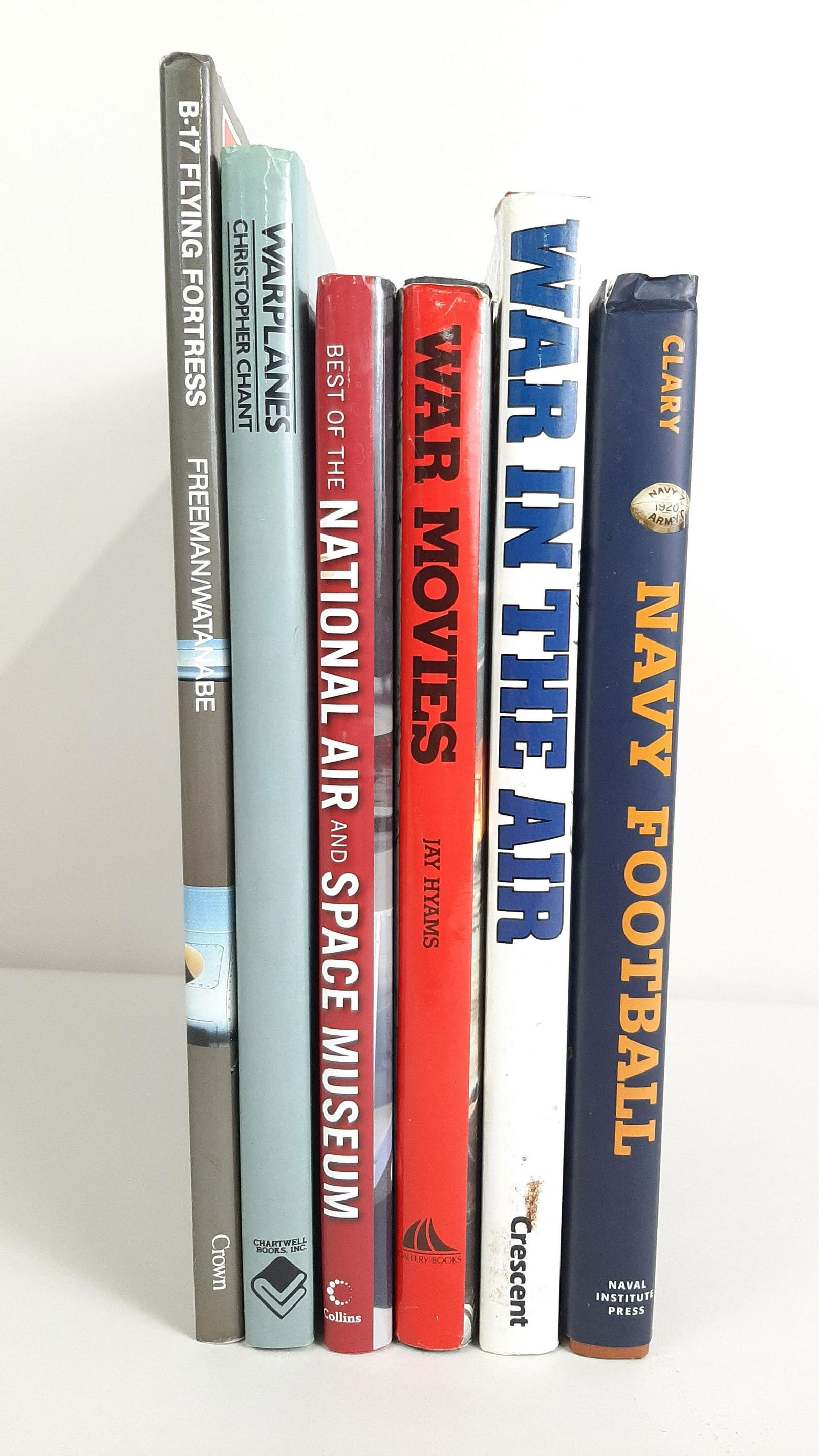 6 Large Books on Flight and Warfare (1 of 3)