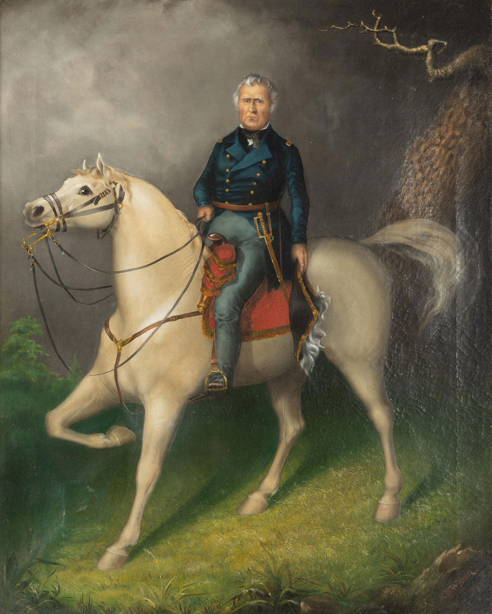 J. B. Wilson Equestrian Portrait of Zachary Taylor (1 of 5)