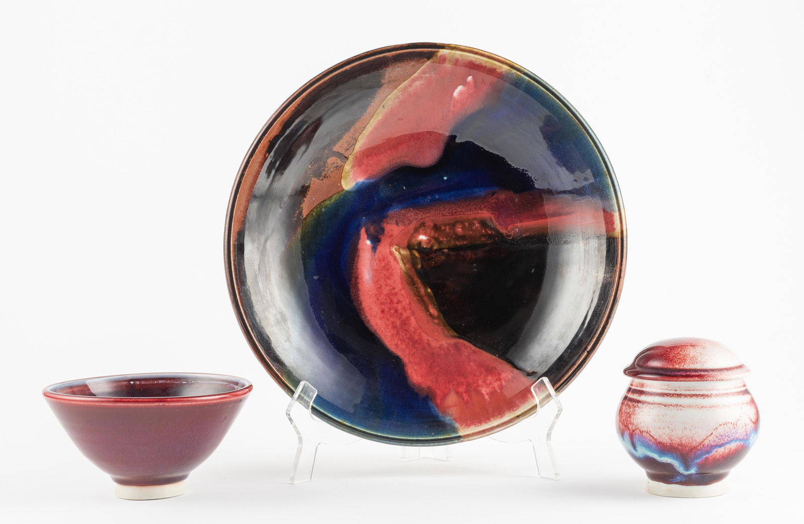 3 Pc Jack Troy Studio Ceramics (1 of 13)