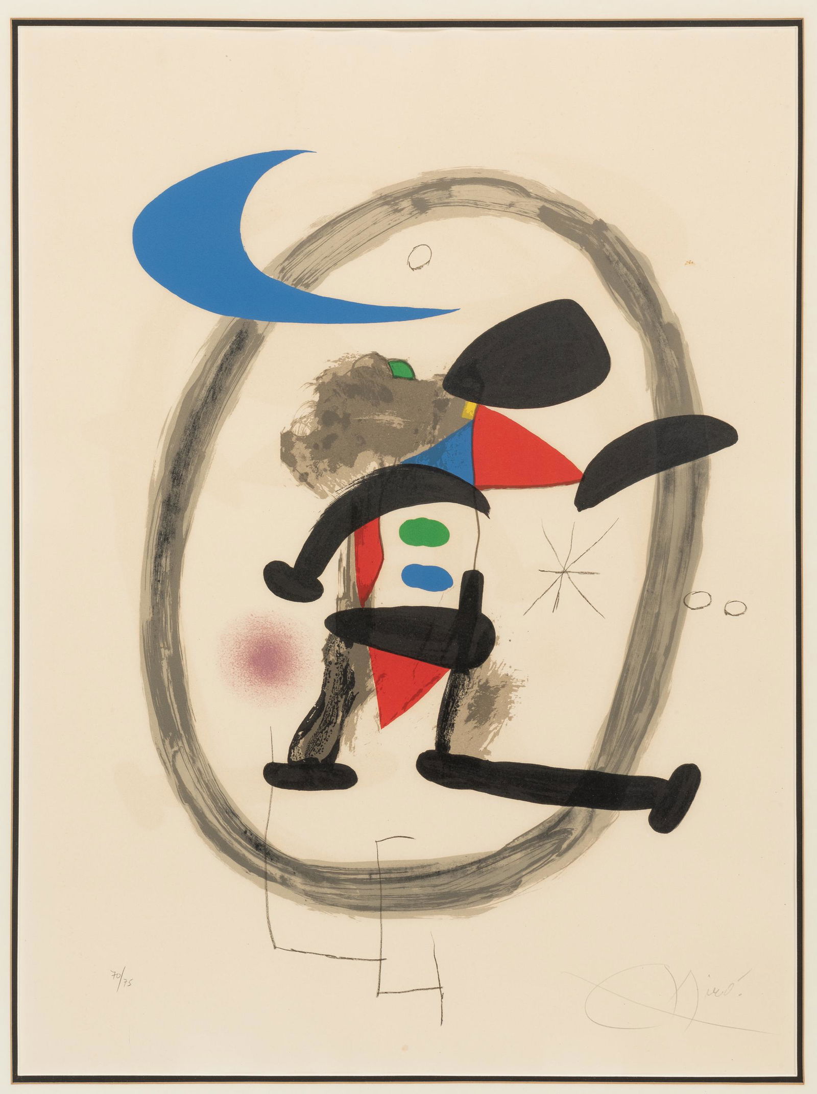 Joan Miro (Spanish, 1893-1983) (1 of 5)