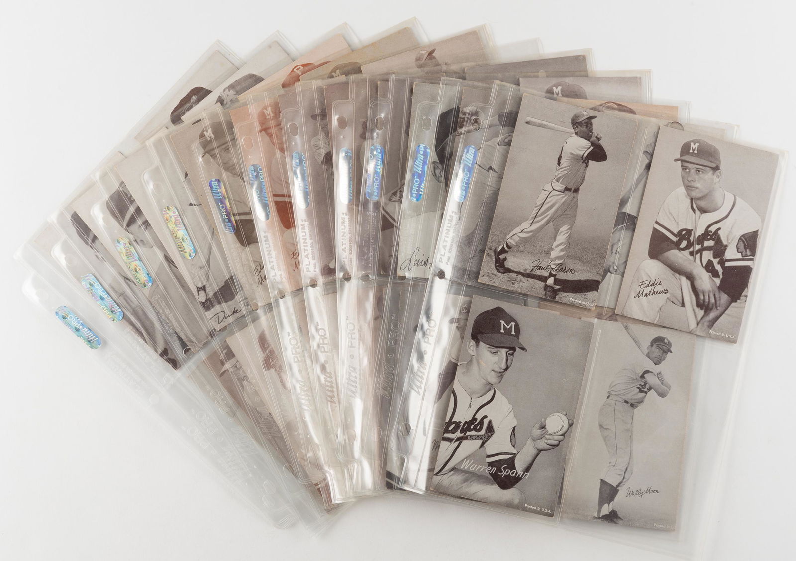 18 1963 Stat-Back Exhibit Cards (1 of 13)