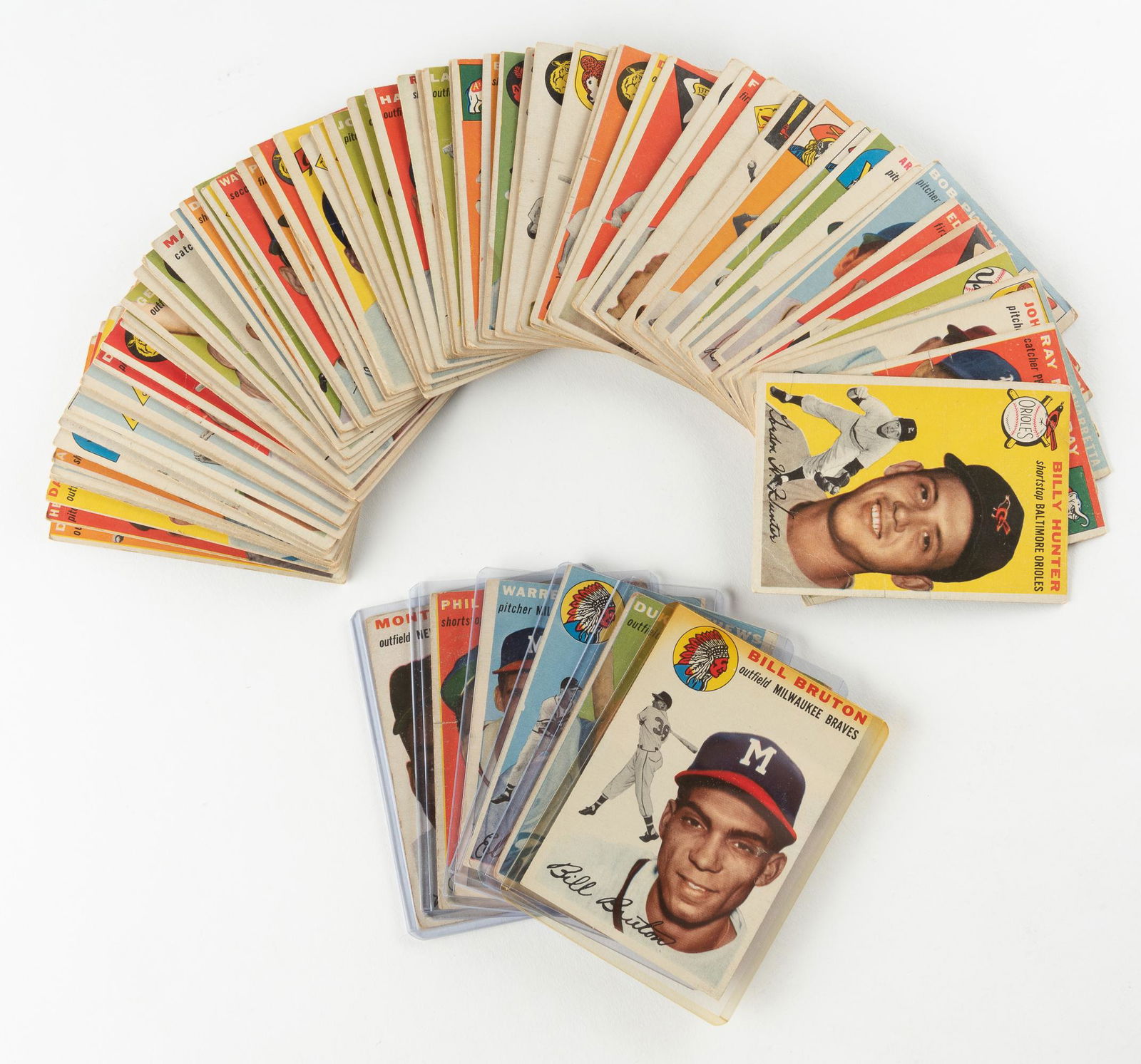 71 1954 Topps Baseball Cards (1 of 3)