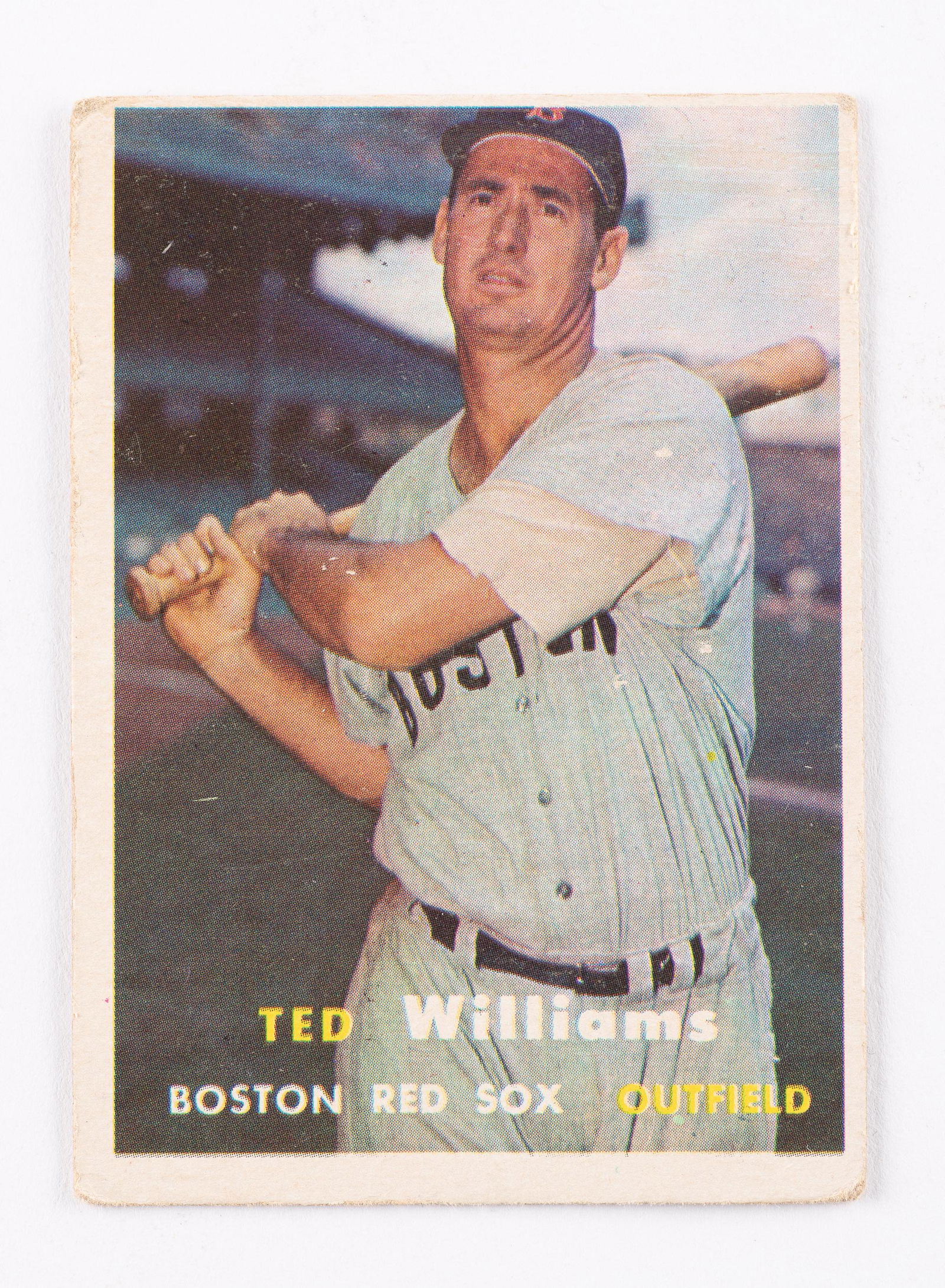 1957 Topps Ted Williams Baseball Card (1 of 2)