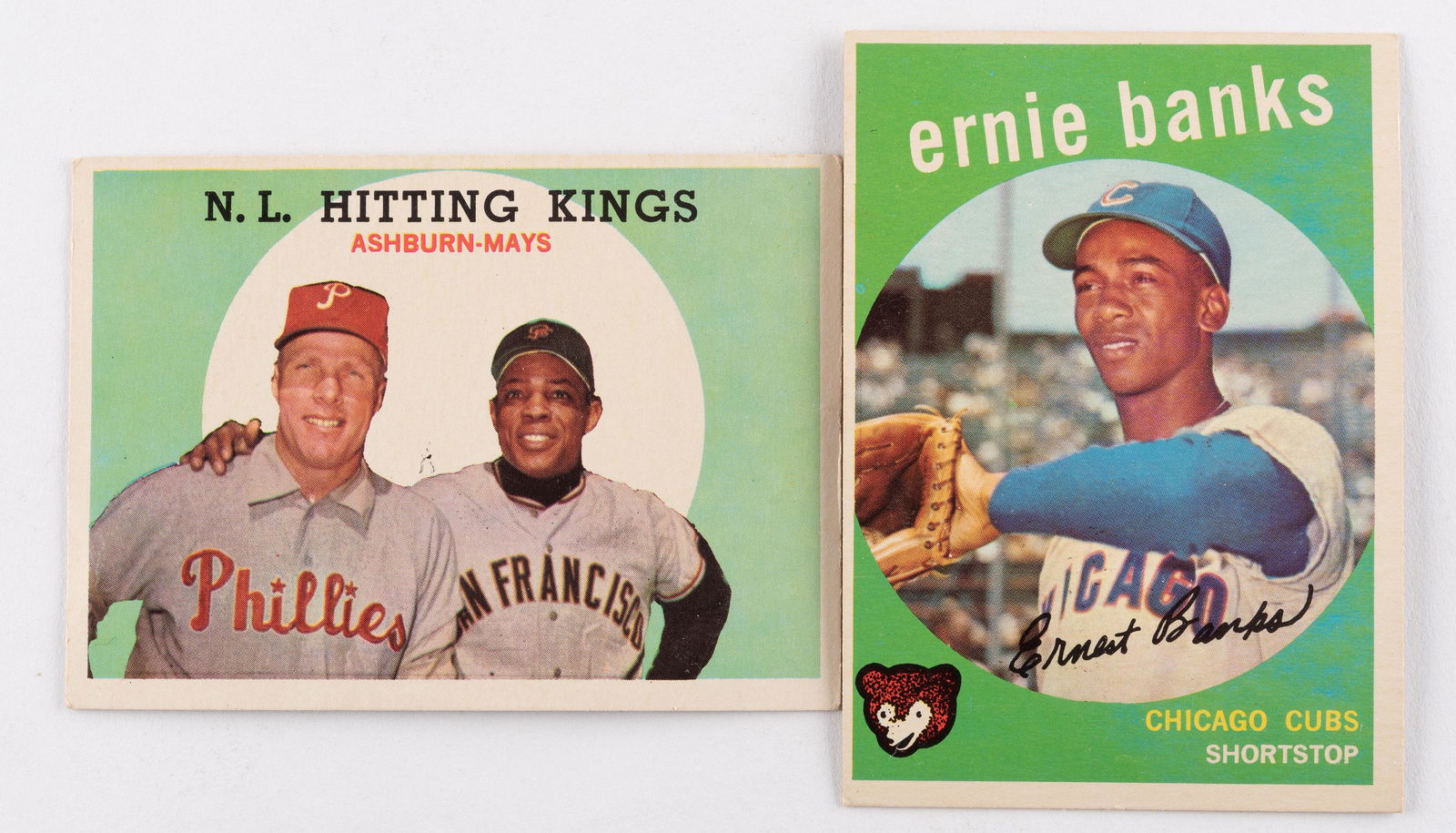 2 1959 Topps Baseball Cards (1 of 2)