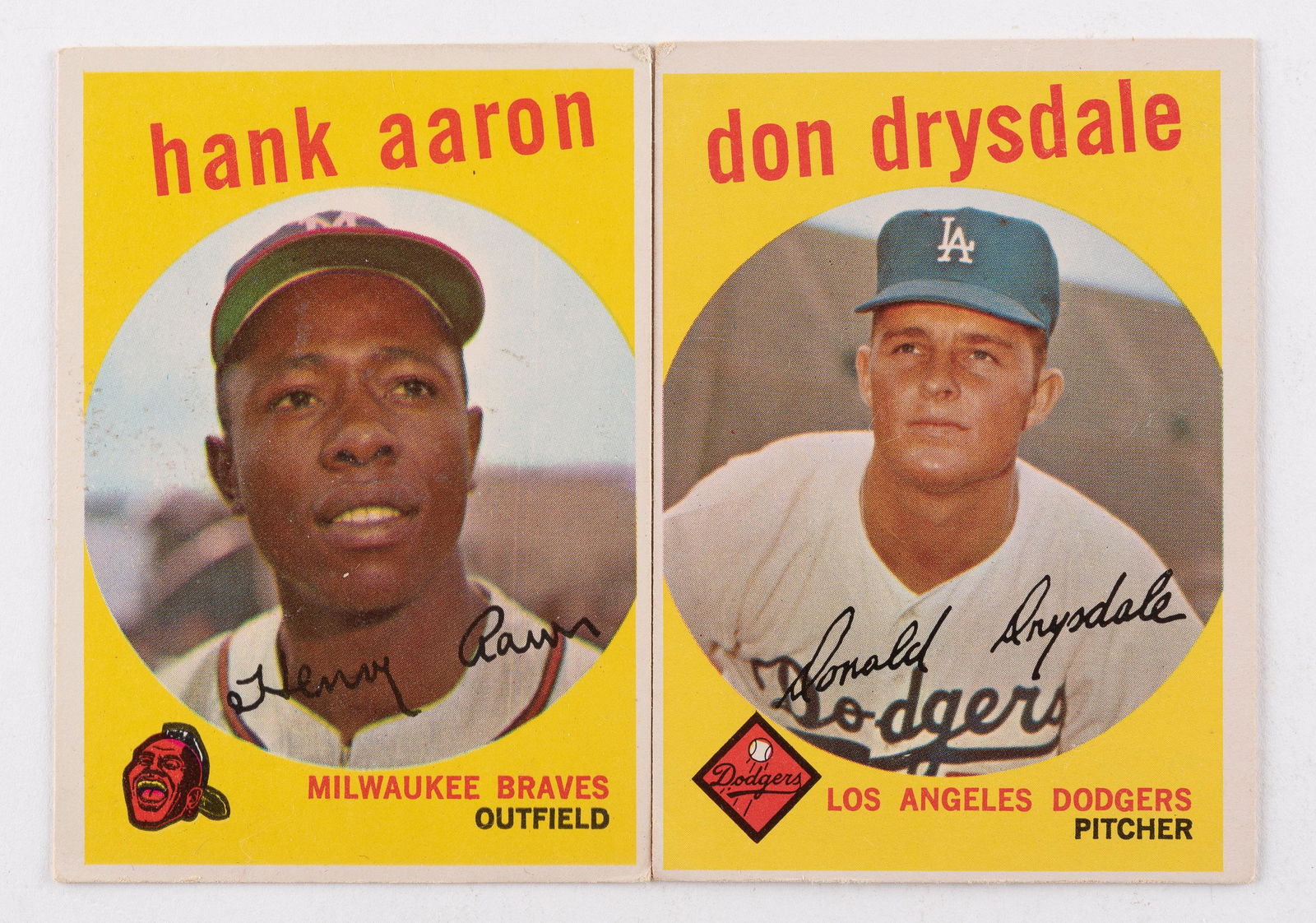 2 1959 Topps Baseball Cards (1 of 2)