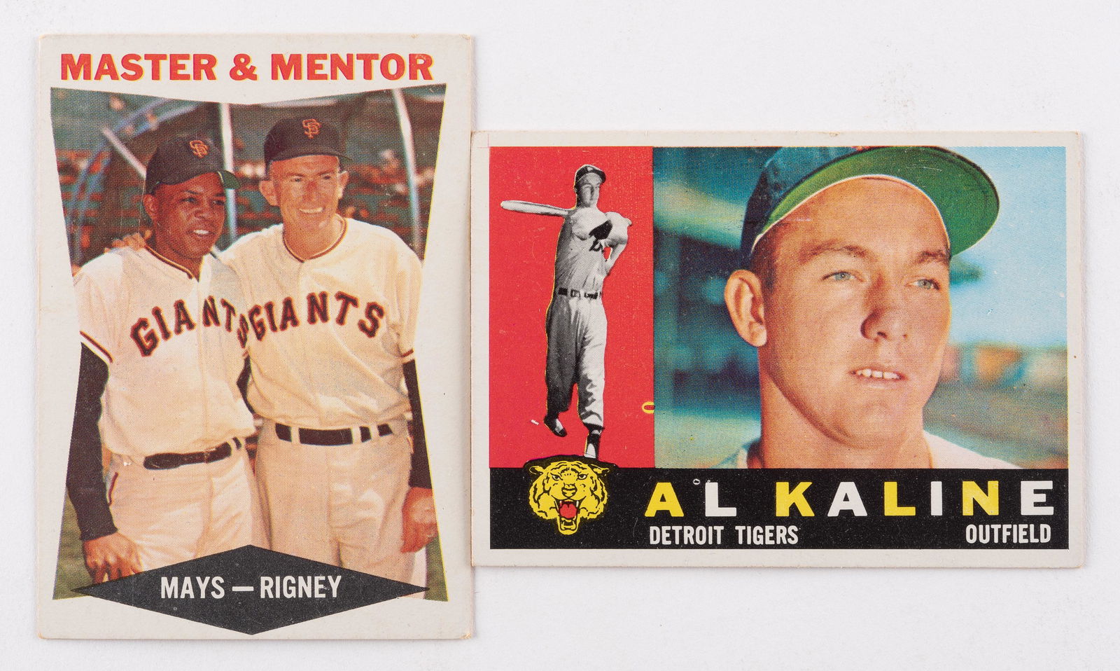 2 1960 Topps Baseball Cards (1 of 2)
