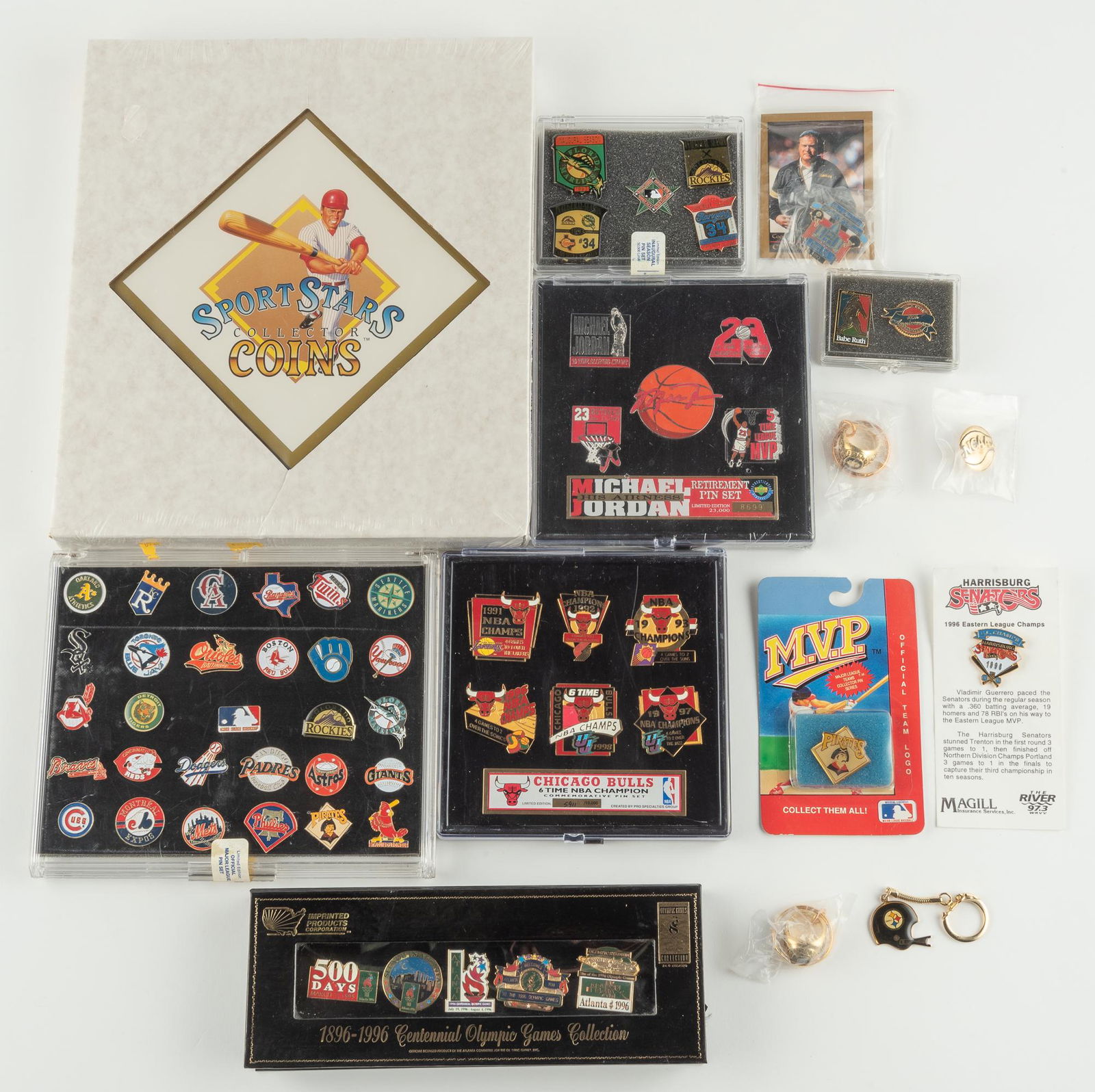 Sports Pins Incl Custom Pin & Design Sets (1 of 14)