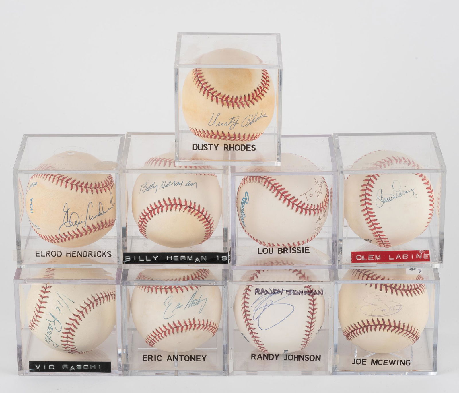 9 Autographed Baseballs (1 of 6)
