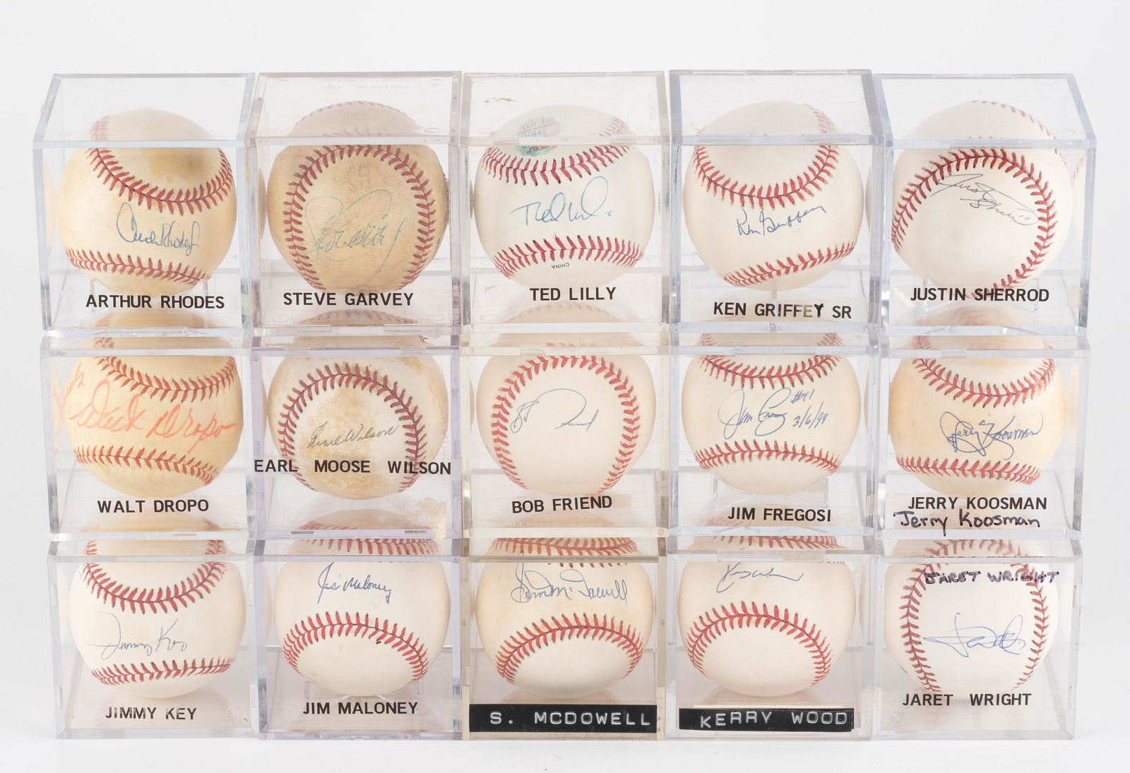 15 Autographed Baseballs (1 of 9)