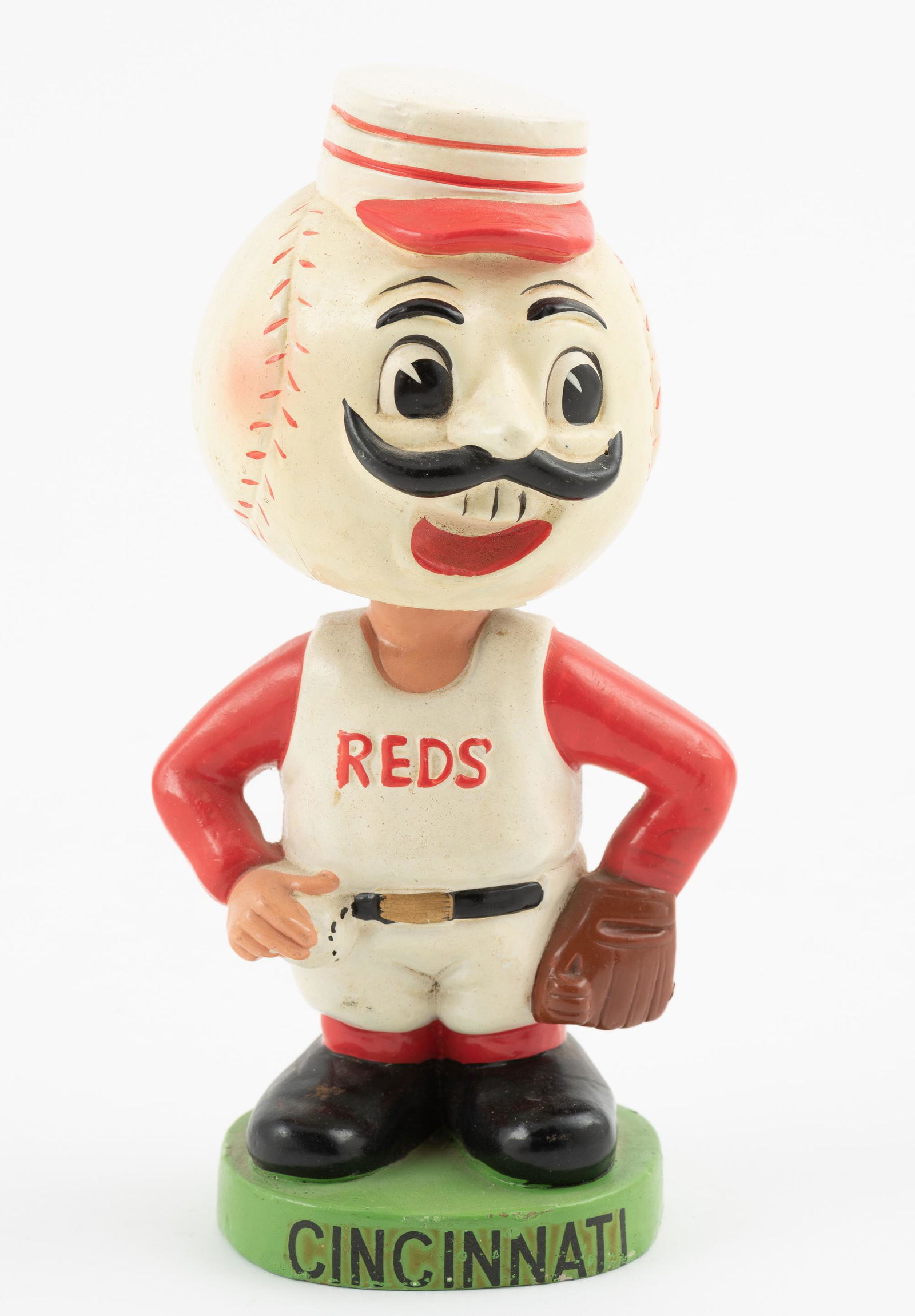 1960's Cincinnati Reds Mascot Bobblehead (1 of 3)